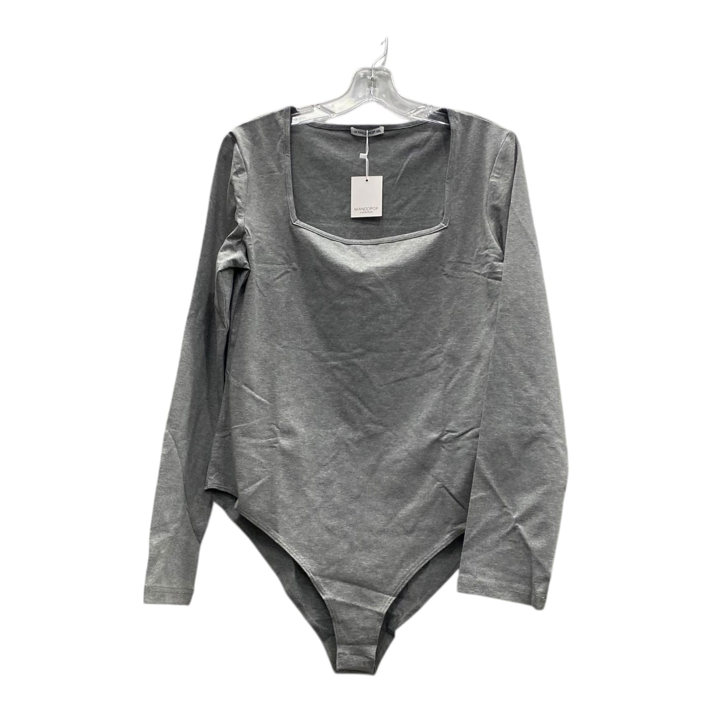 Top Ls By Mangopop In Grey, Size:1X