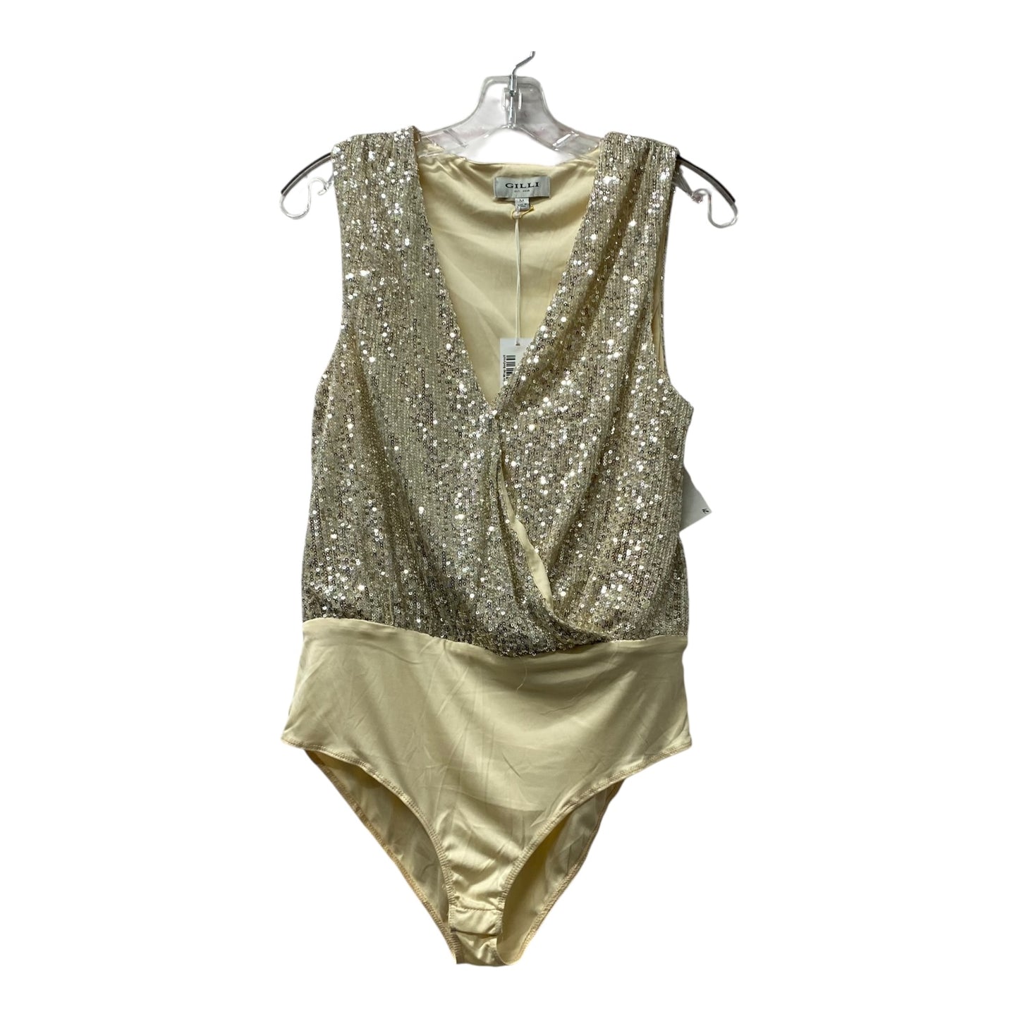 Bodysuit By Gilli In Beige, Size:M