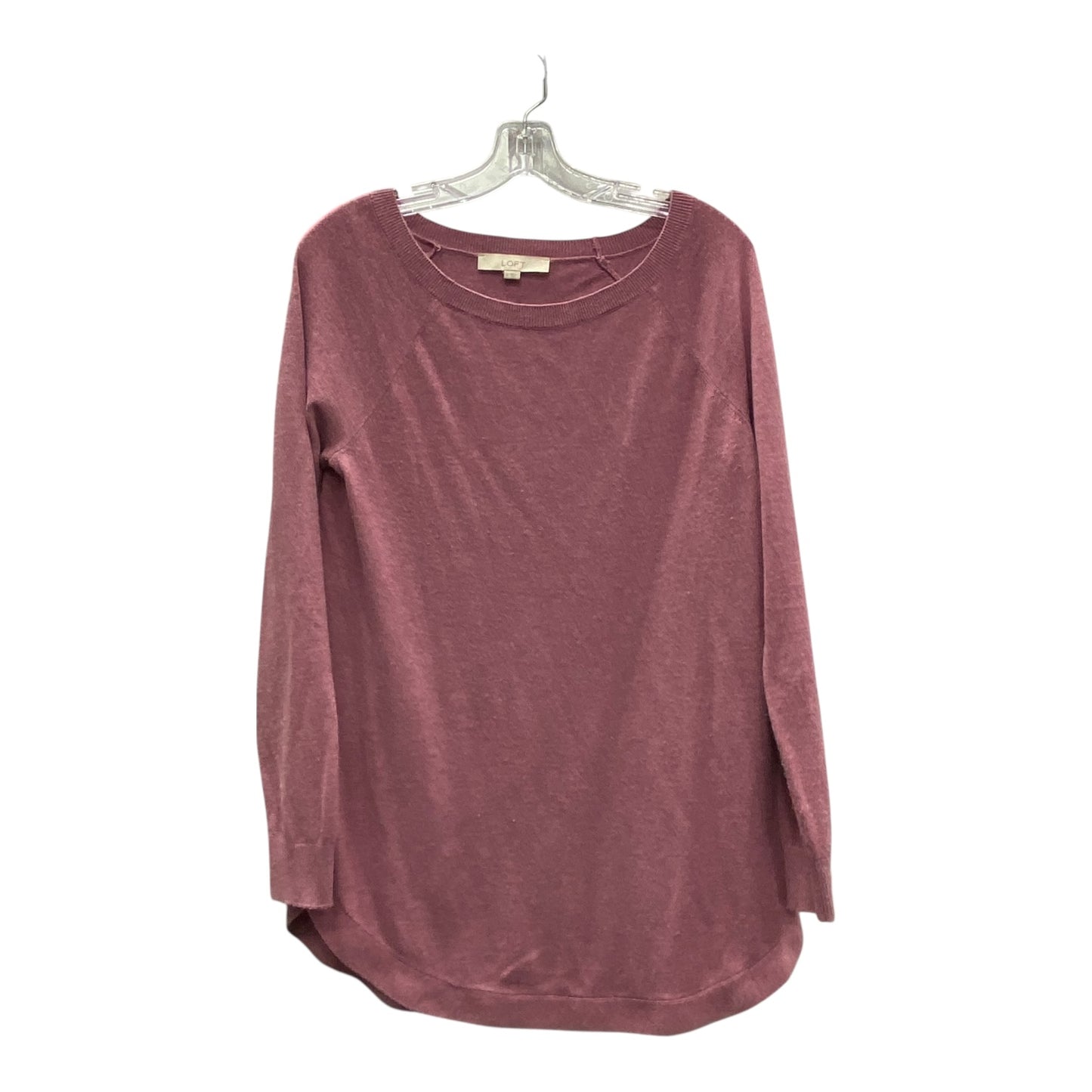 Sweater By Loft In Purple, Size:M