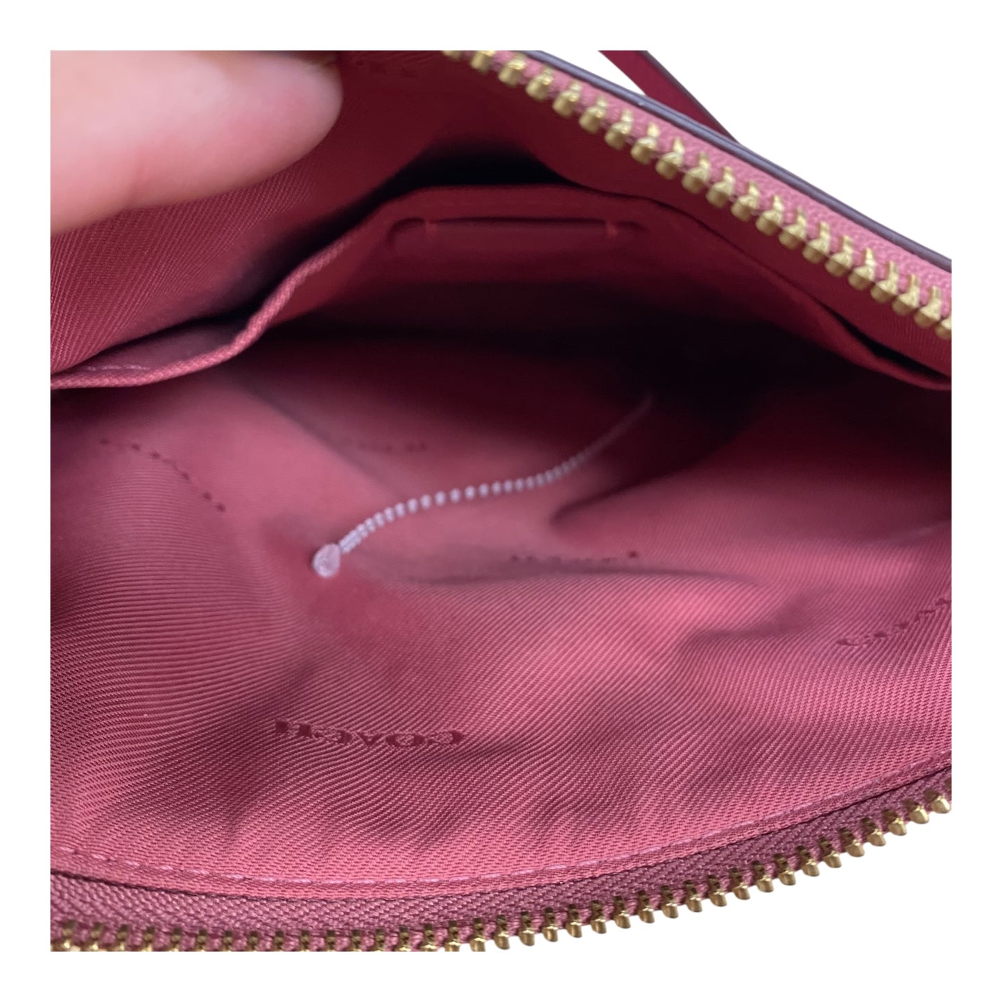 Handbag Designer By Coach In Pink, Size:Medium