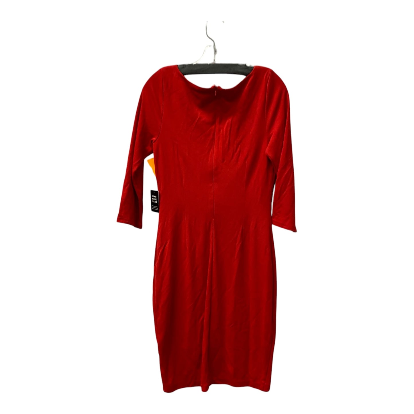 Dress Casual Short By Express In Red, Size:S