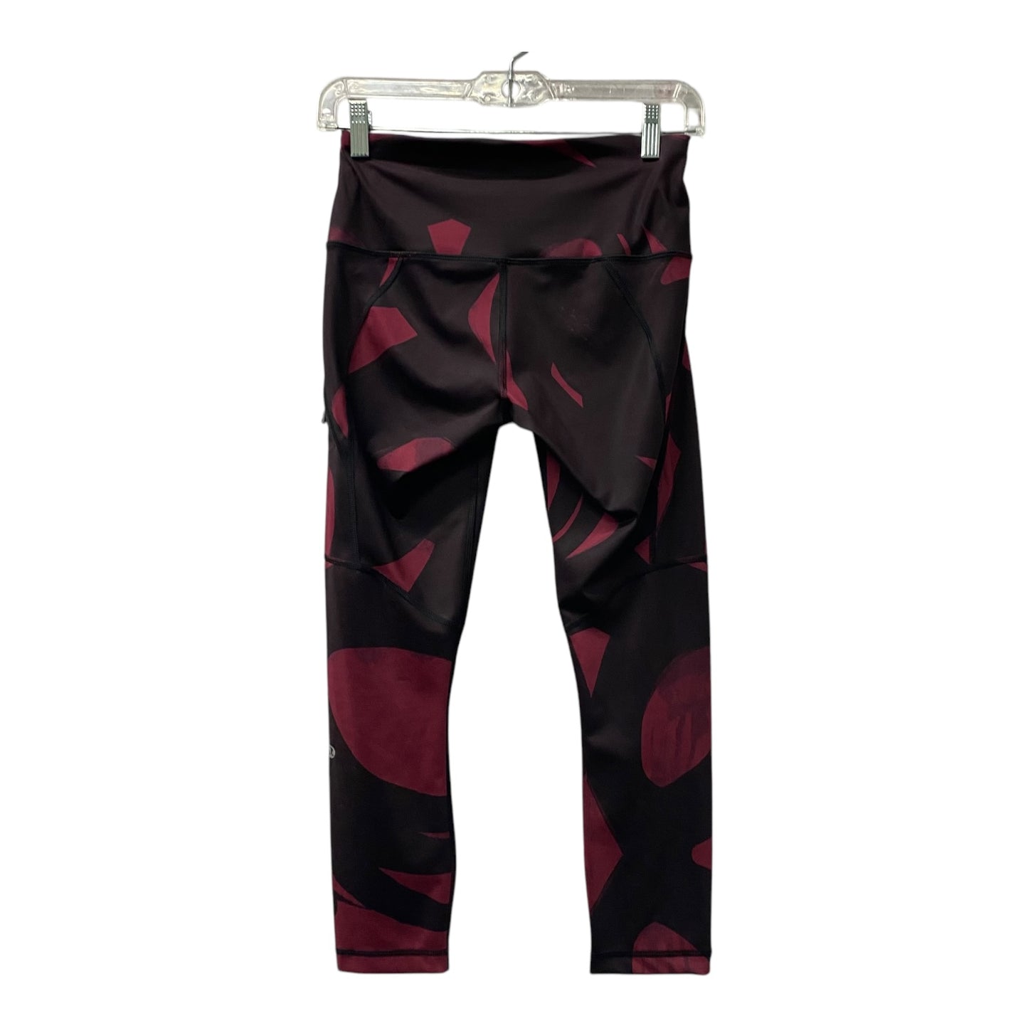 Athletic Leggings By Lululemon In Purple, Size:4