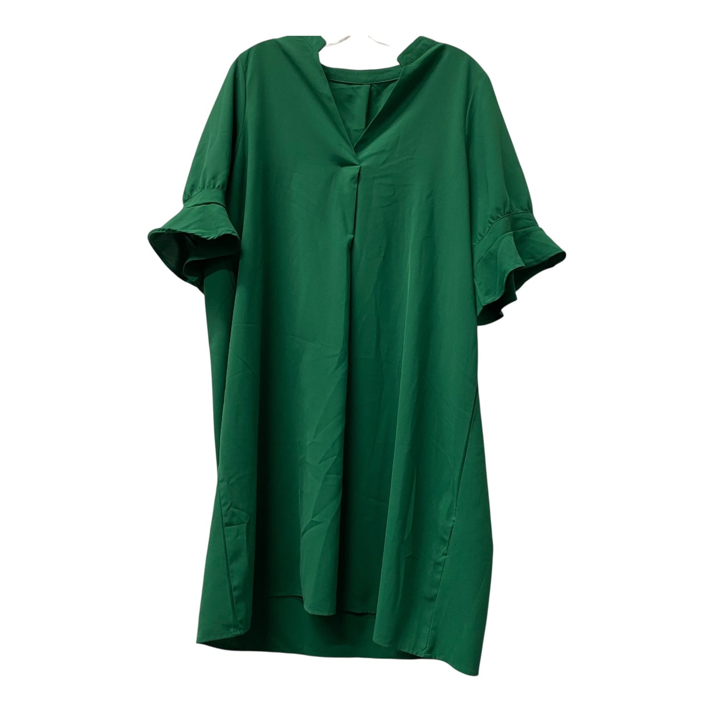 Dress Casual Short In Green, Size:L