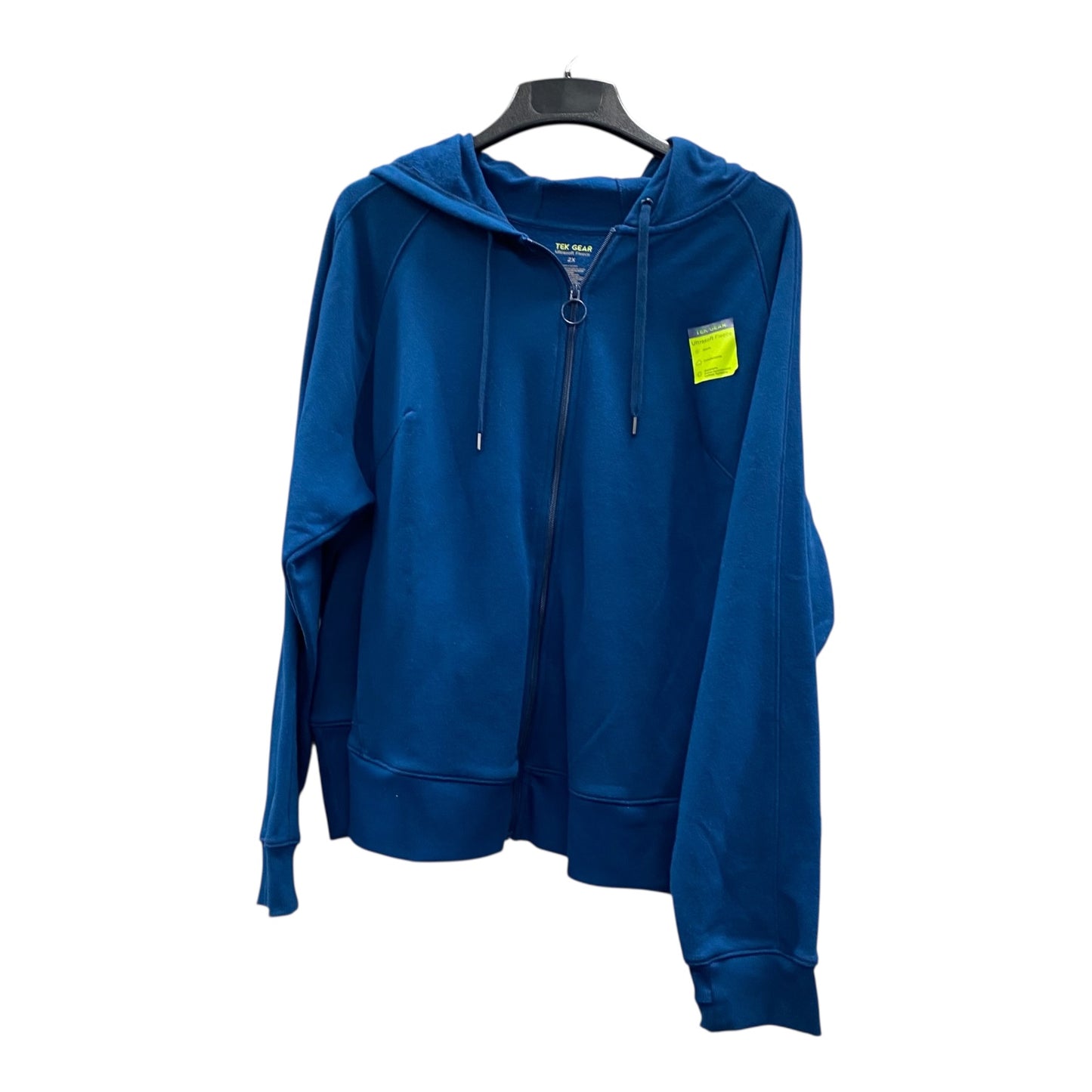 Athletic Sweatshirt Hoodie By Tek Gear In Blue, Size:2X