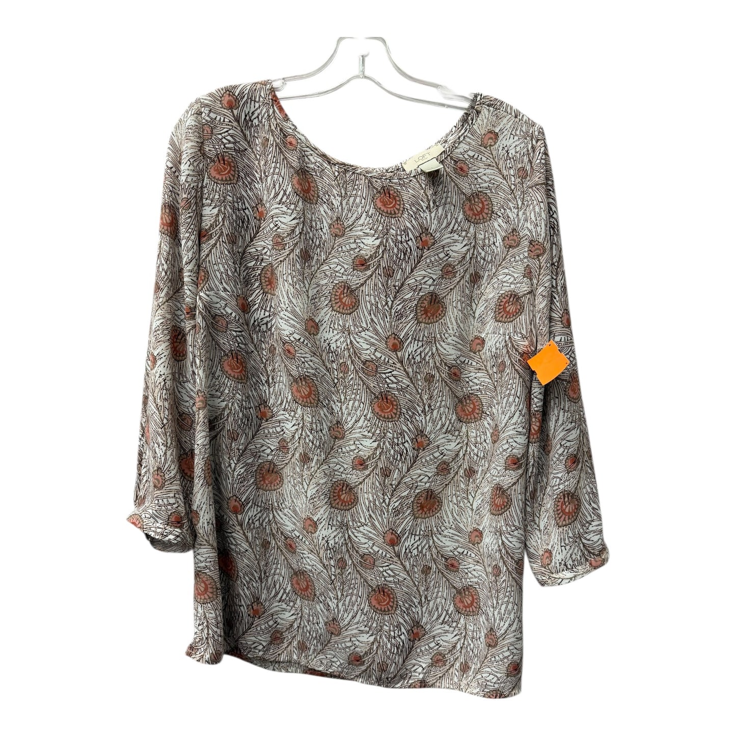 Top Ls By Loft In Pink, Size:L