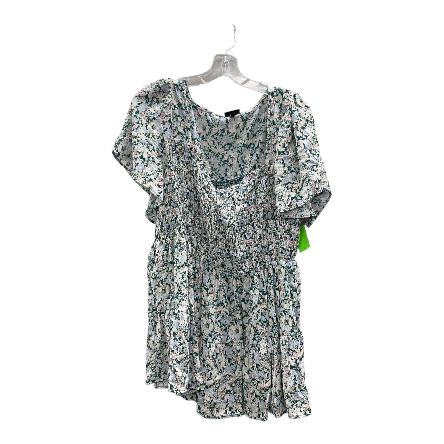 Top Ss By Talbots In Blue, Size:2X