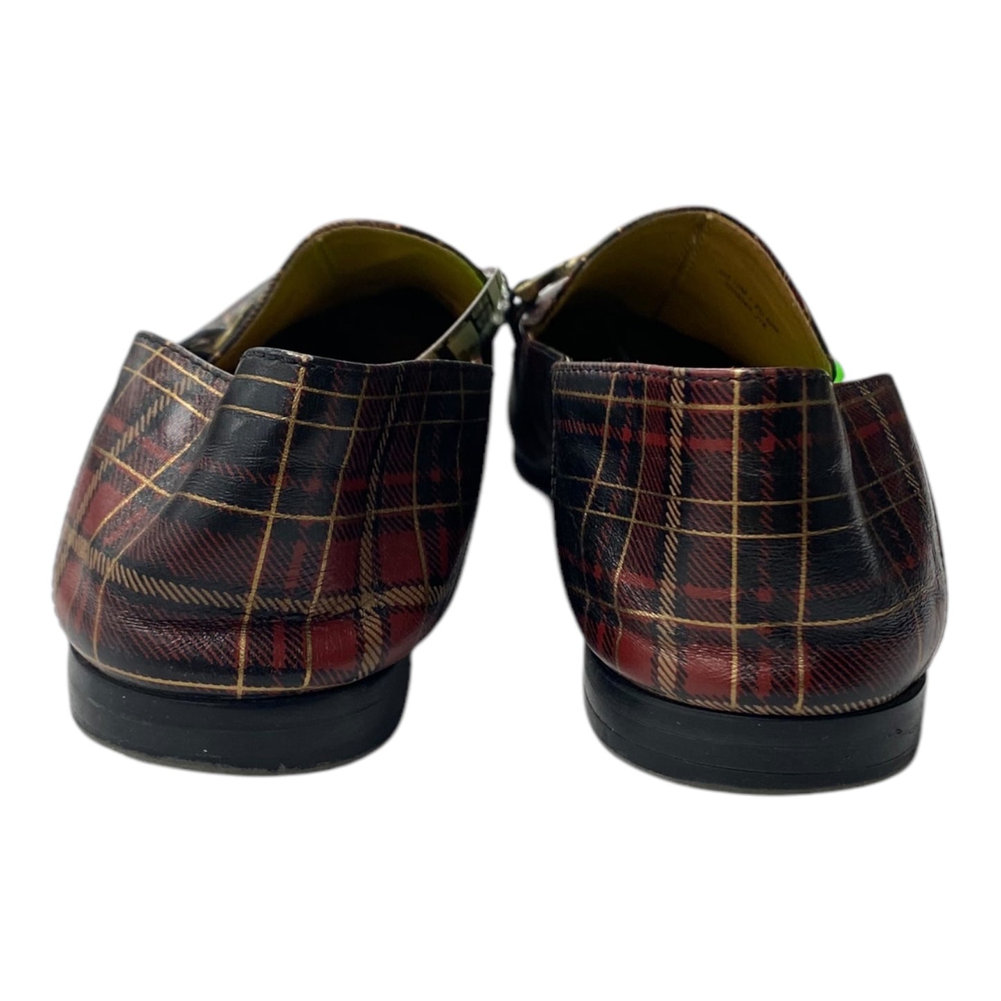 Shoes Designer By Patricia Nash In Plaid Pattern, Size:10