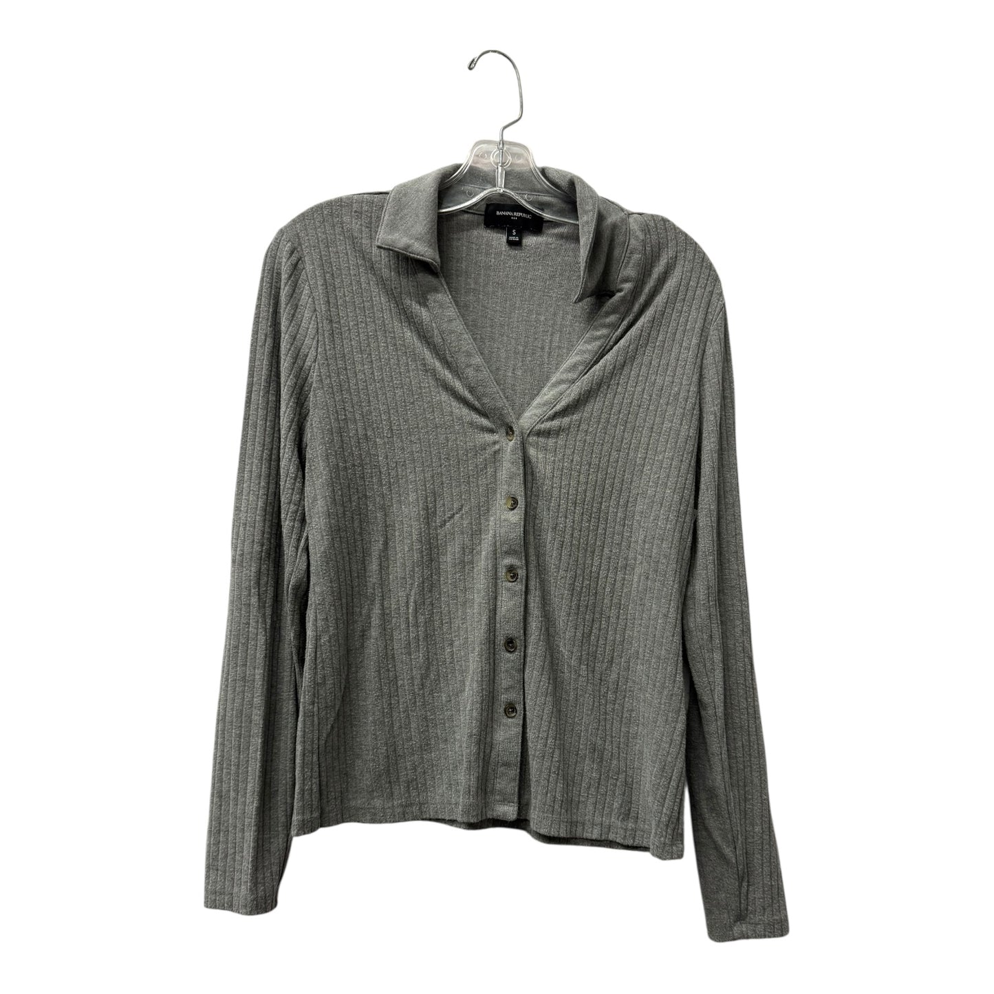 Top Ls By Banana Republic In Grey, Size:S