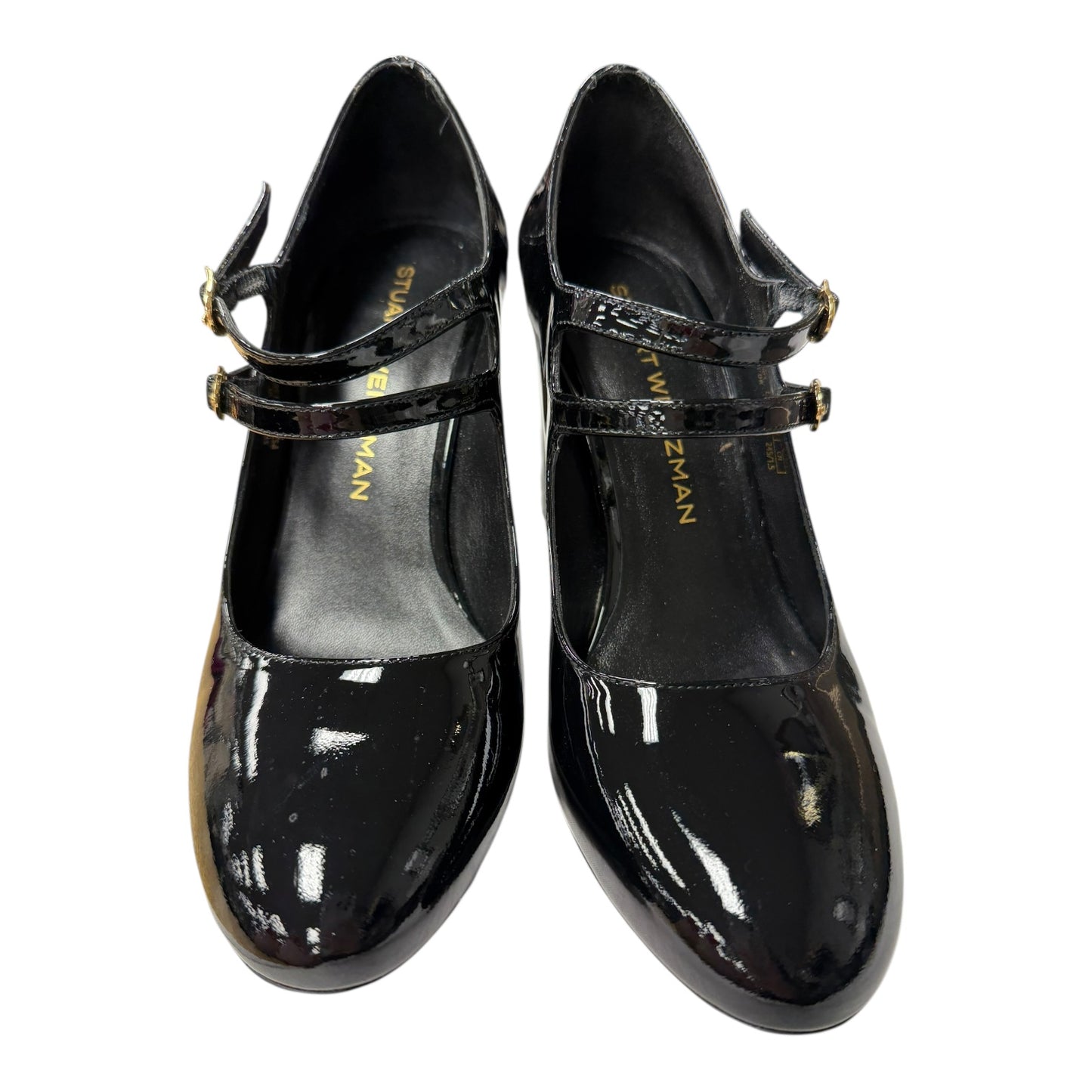 Shoes Designer By Stuart Weitzman In Black, Size:7.5