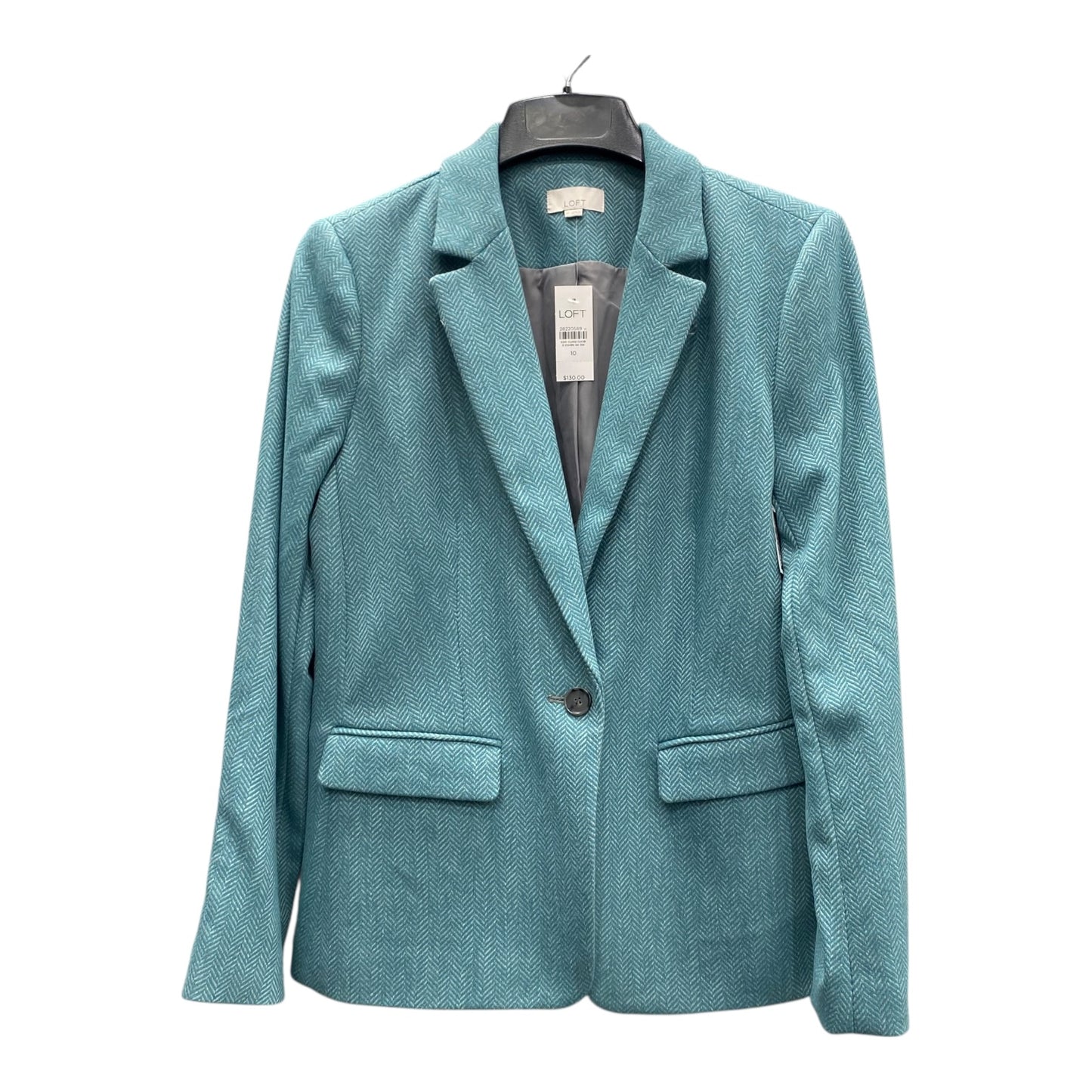 Blazer By Loft In Blue, Size:10