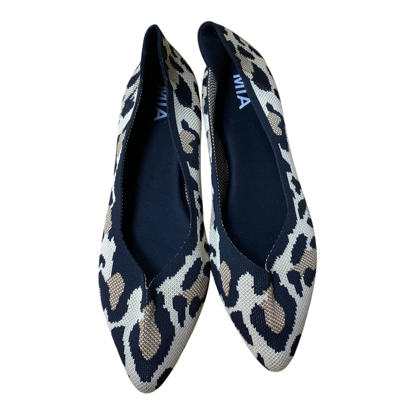 Shoes Flats By Mia In Animal Print, Size:10
