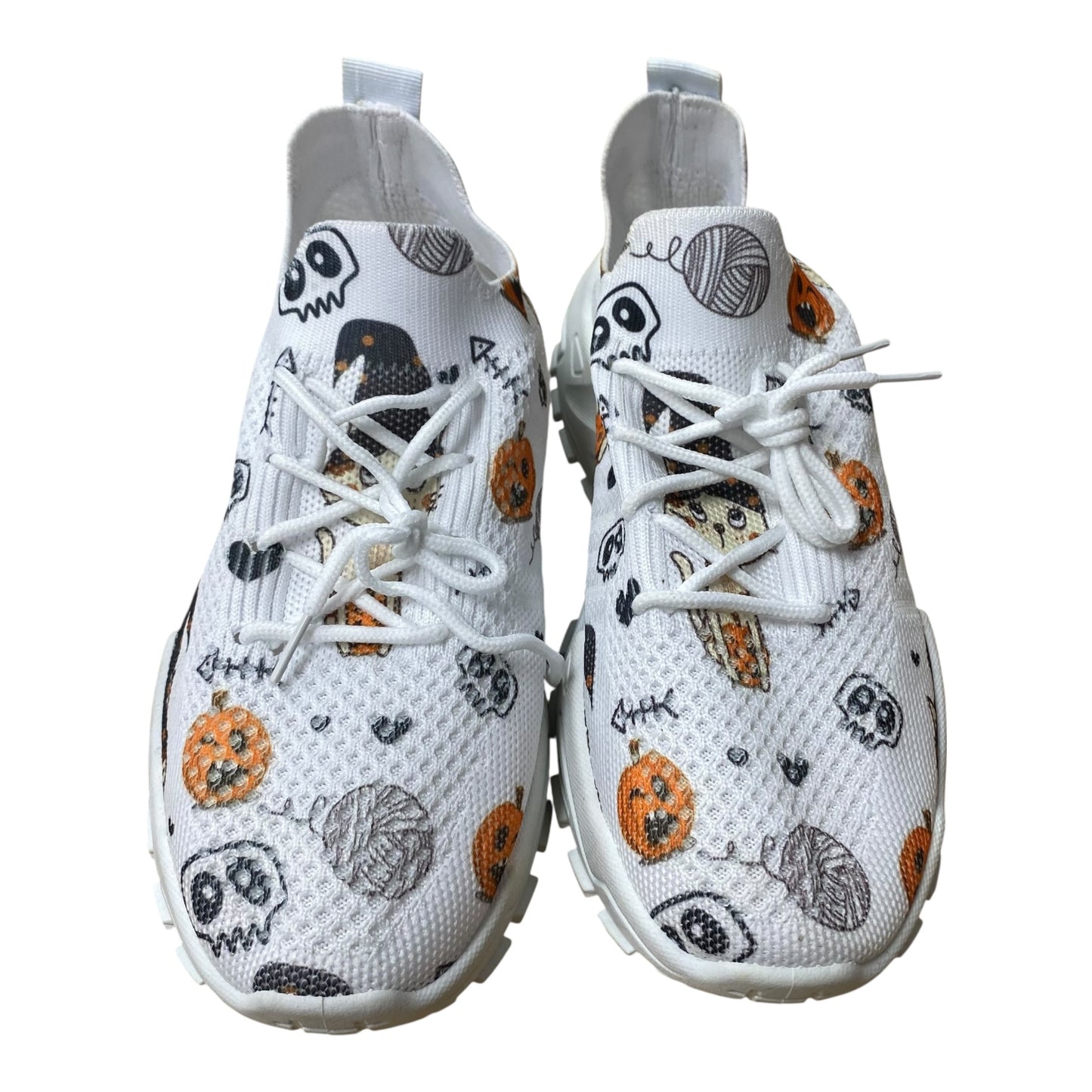 Shoes Athletic In White, Size:10.5