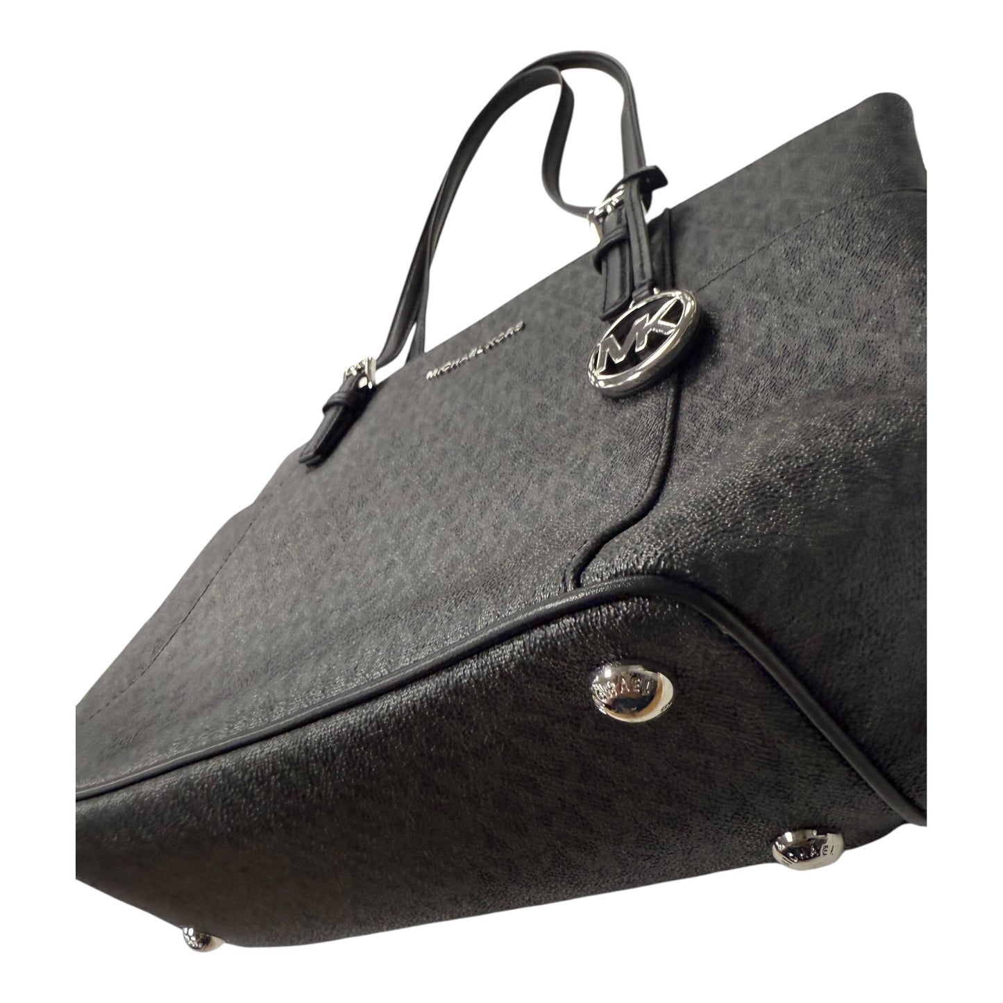 Handbag Designer By Michael Kors In Black, Size:Medium