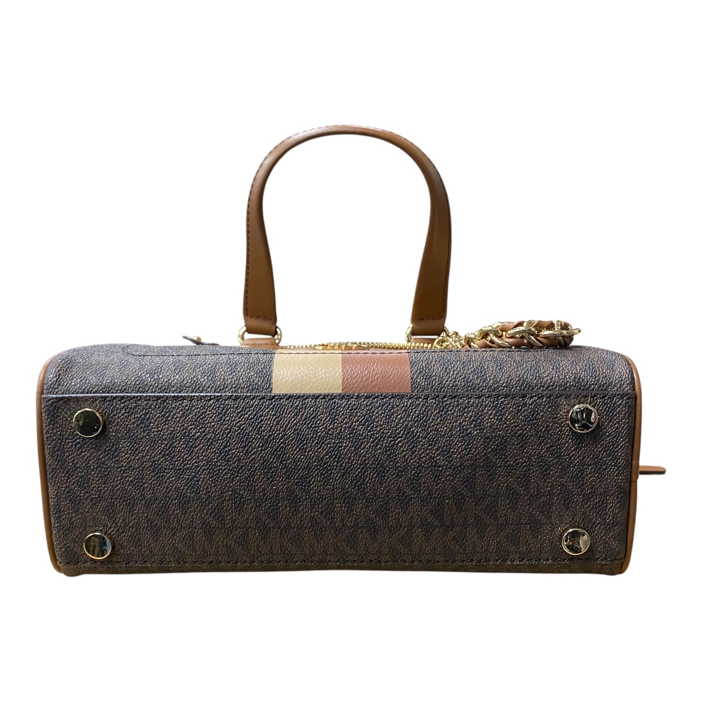Handbag Designer By Michael Kors In Brown, Size:Medium