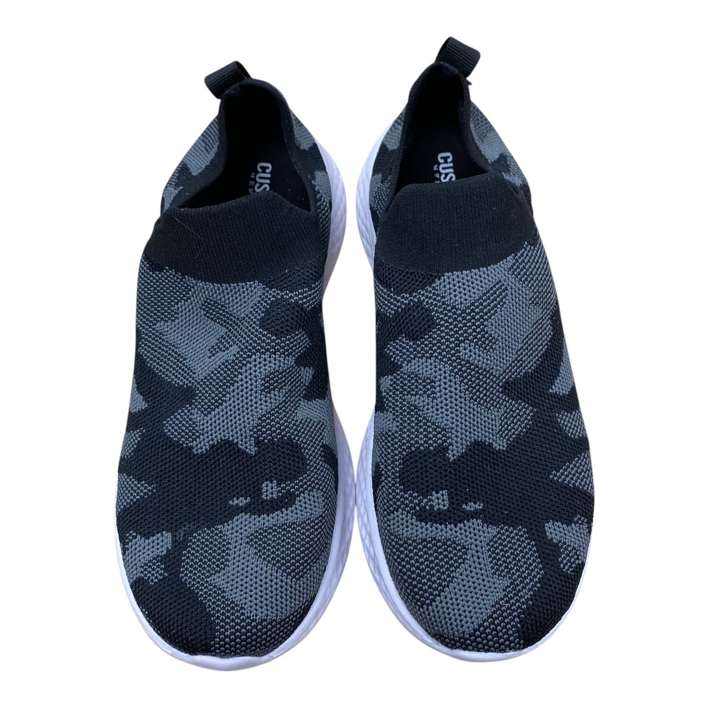 Shoes Sneakers By Cushionaire In Black & Grey, Size:8.5