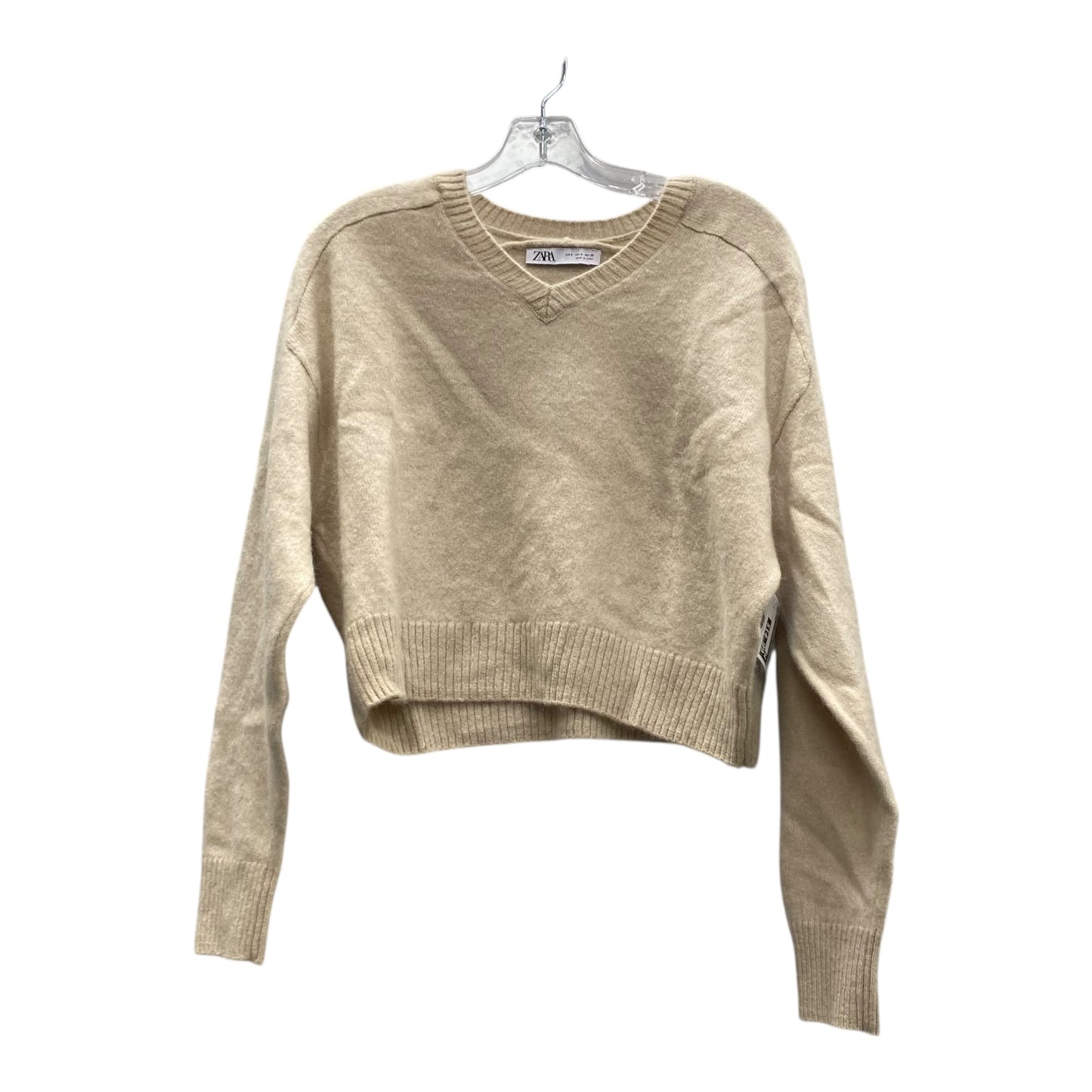 Sweater By Zara In Tan, Size:S