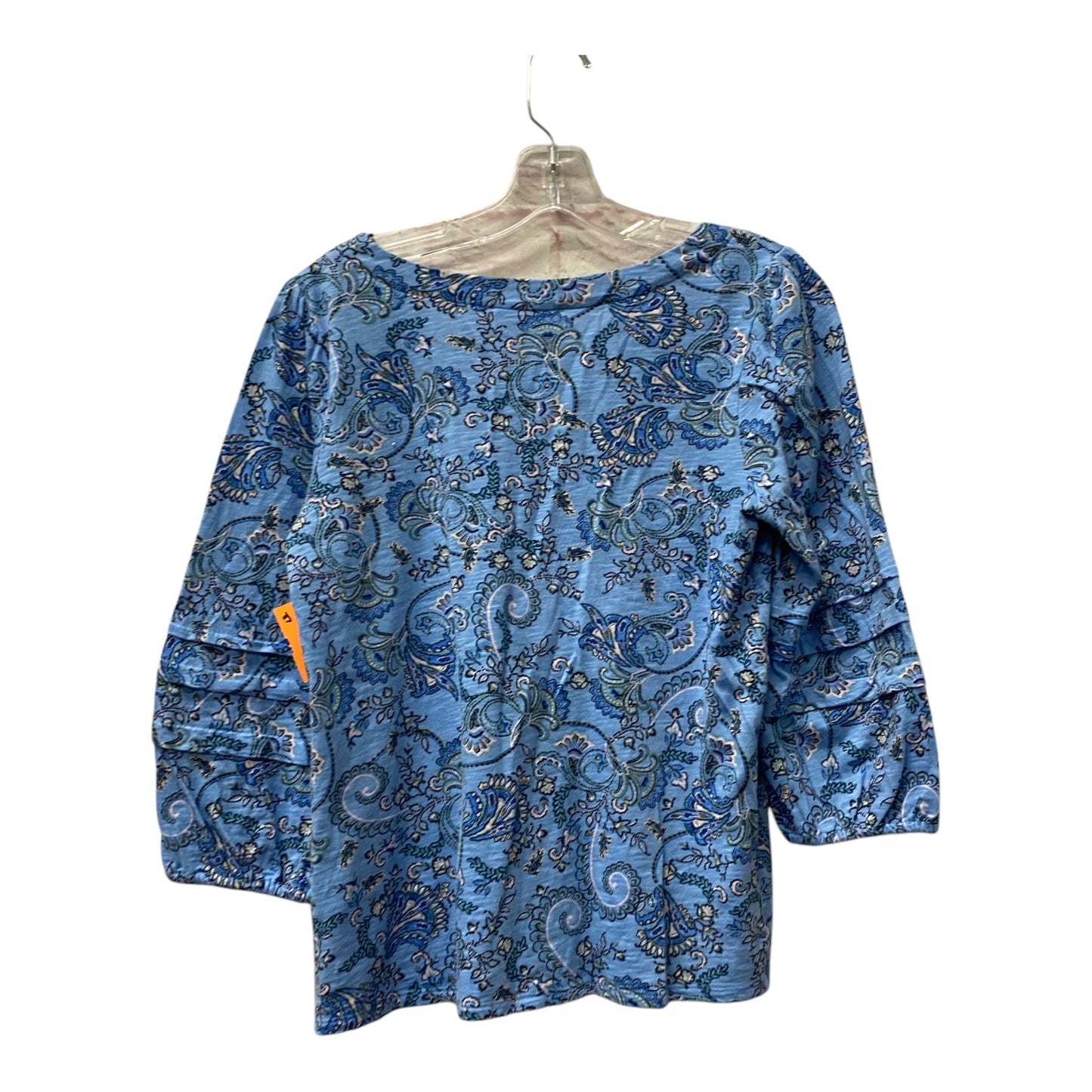 Top 3/4 Sleeve By J. Jill In Blue, Size:S
