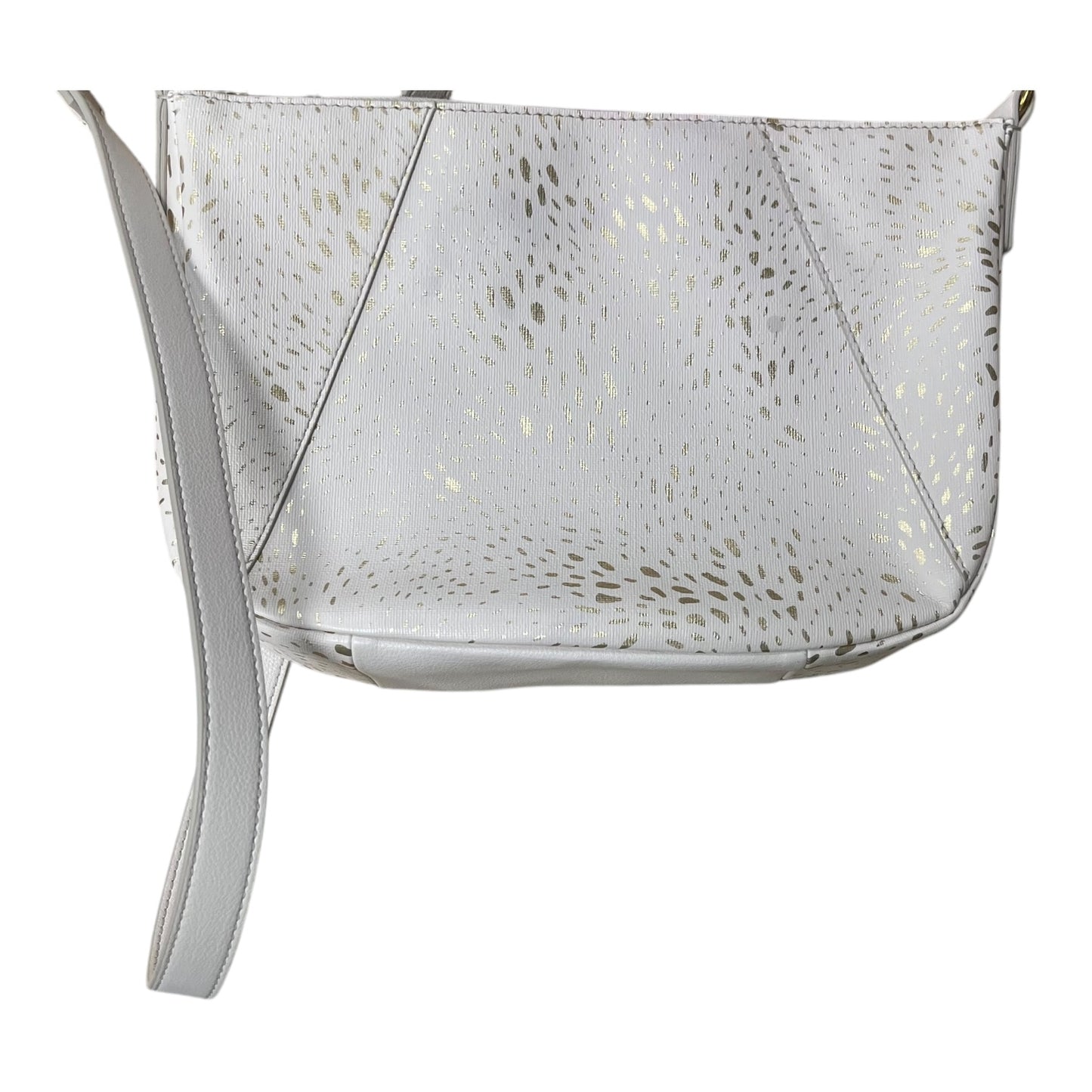 Handbag By Fossil In Cream, Size:Medium