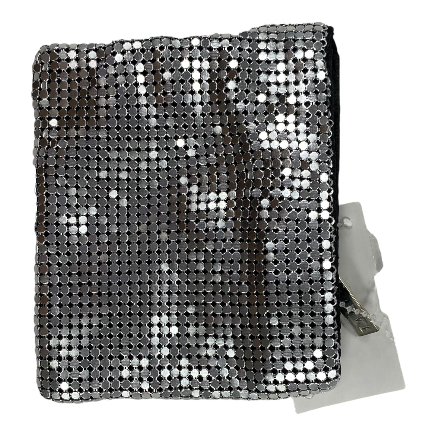 Coin Purse In Silver, Size:Small