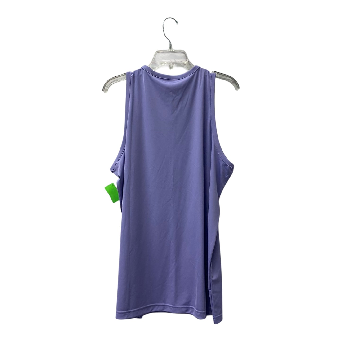 Athletic Tank Top By Adidas In Purple, Size:Xl