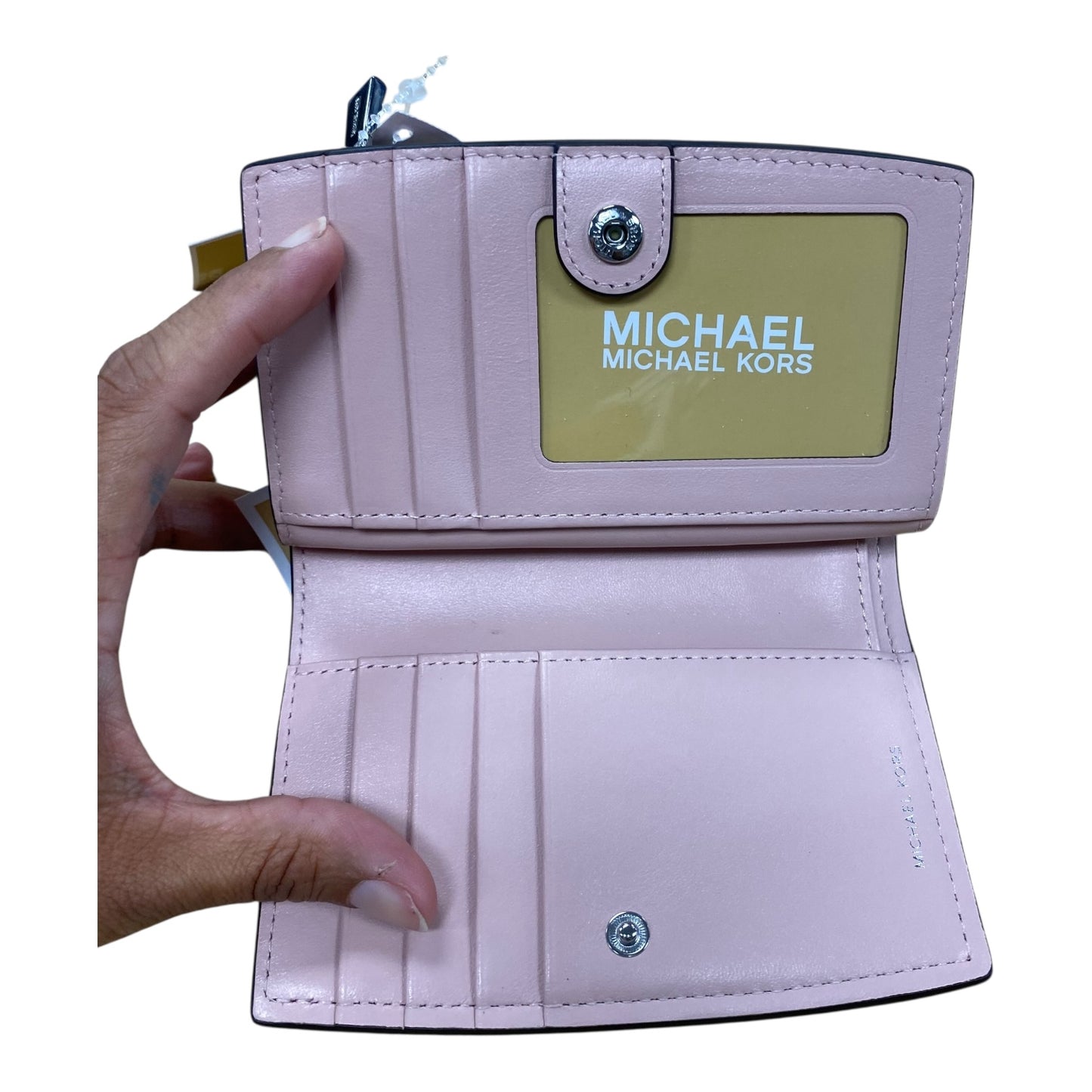 Wallet Designer By Michael Kors In Pink, Size:Small