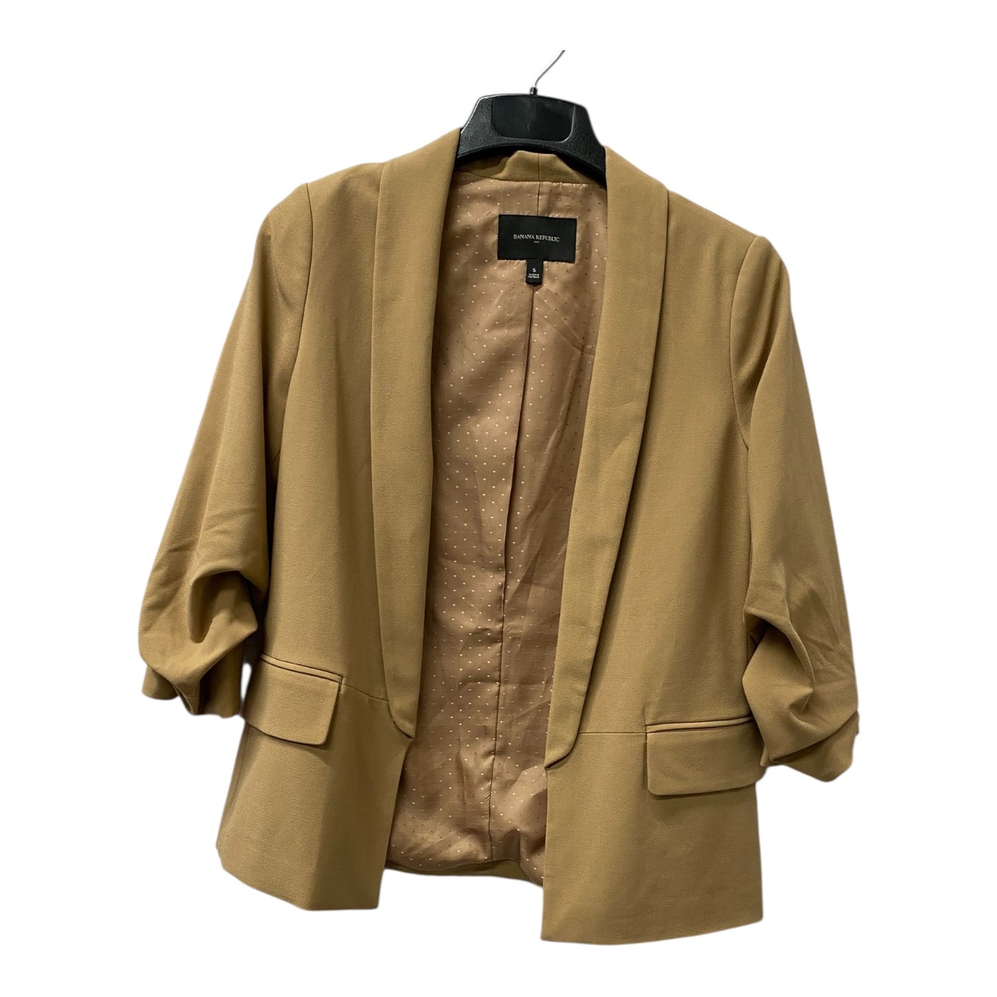 Blazer By Banana Republic In Tan, Size:S