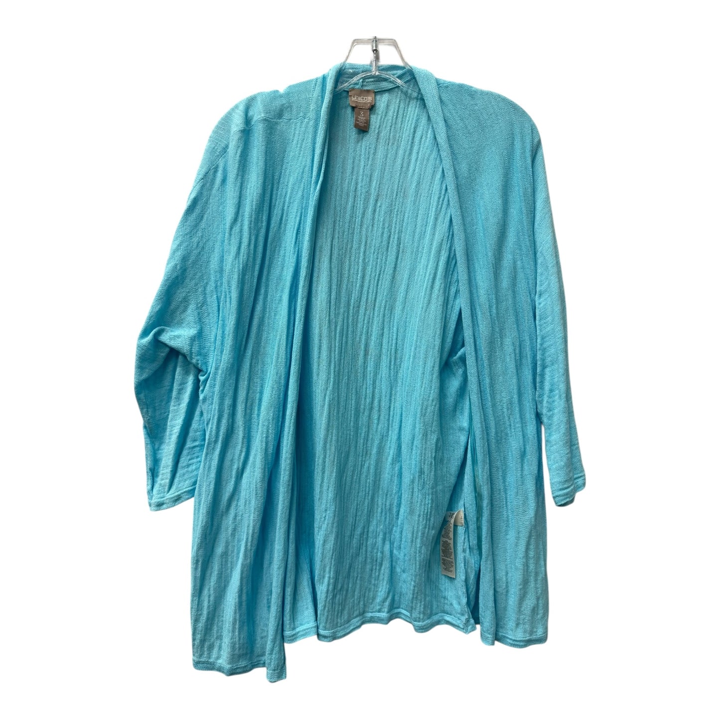 Cardigan By Chicos In Blue, Size:Xl
