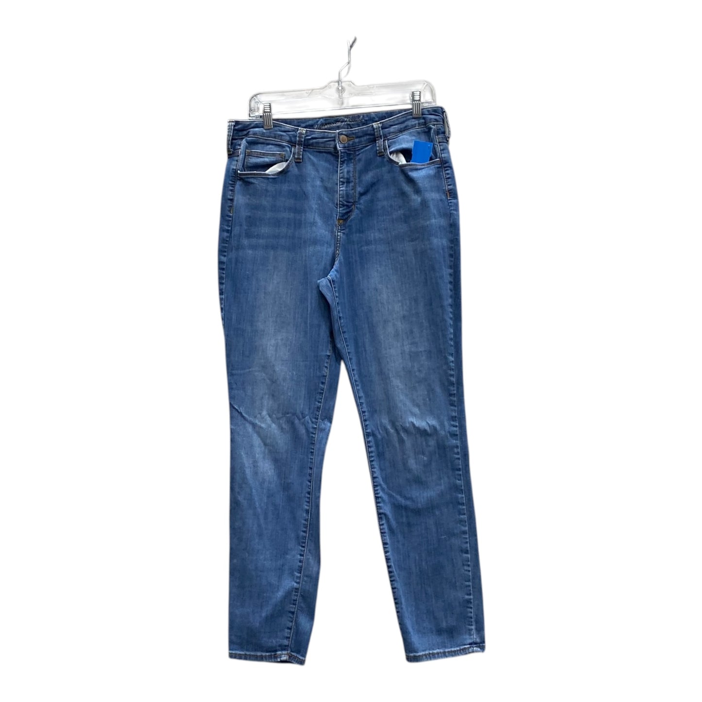 Jeans Straight By Loft In Black, Size:14