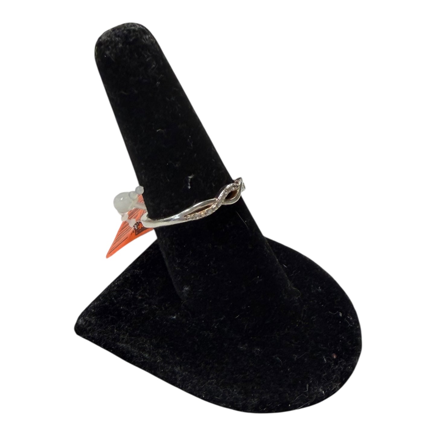 Ring Sterling Silver In Silver, Size:9