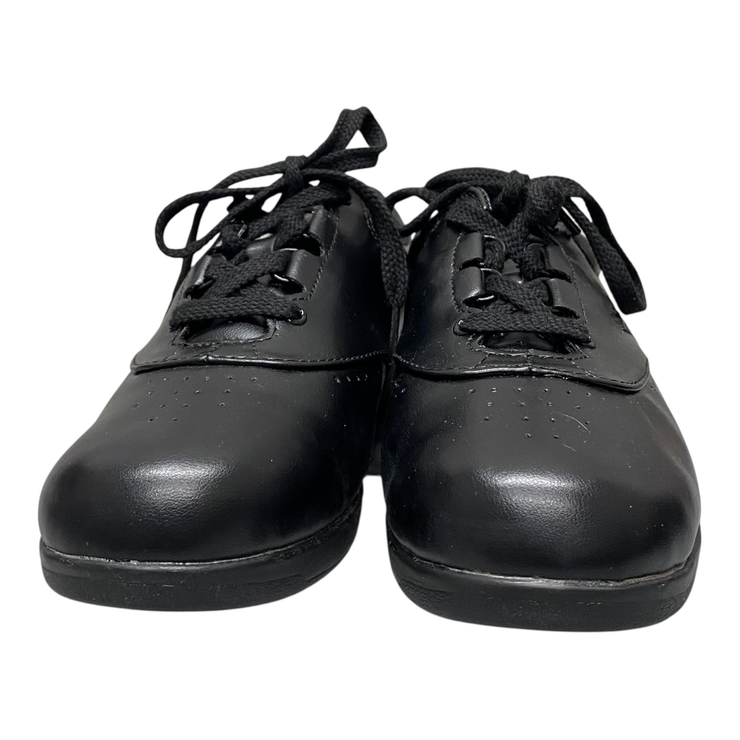 Shoes Flats In Black, Size:8