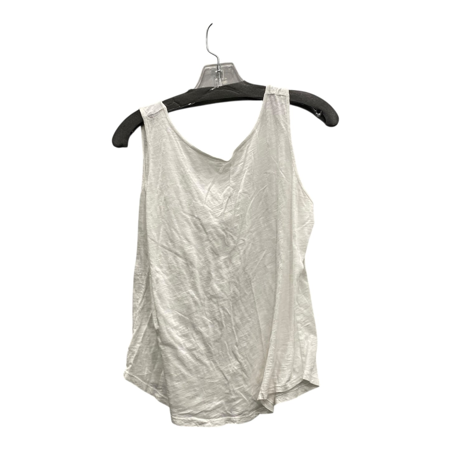 Top Sleeveless By Loft In White, Size:S
