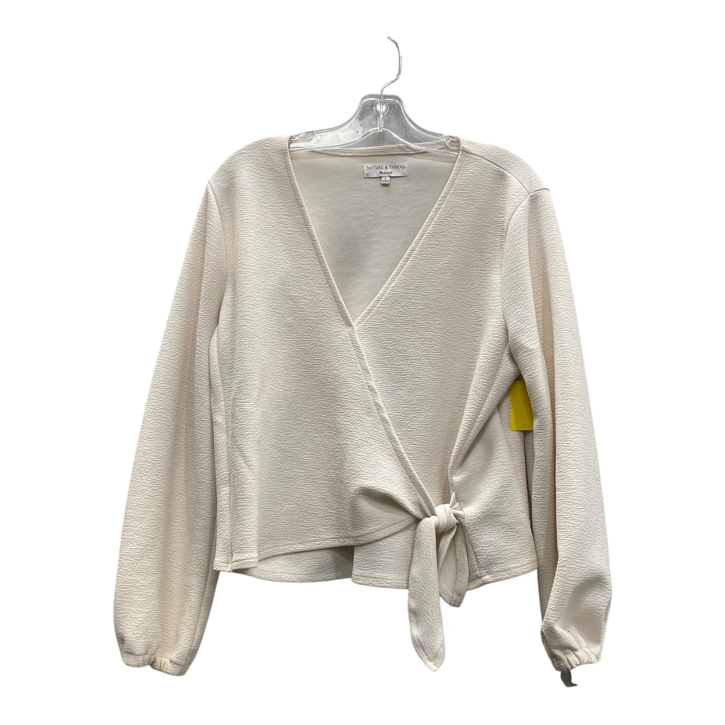 Top Ls By Madewell In Cream, Size:L