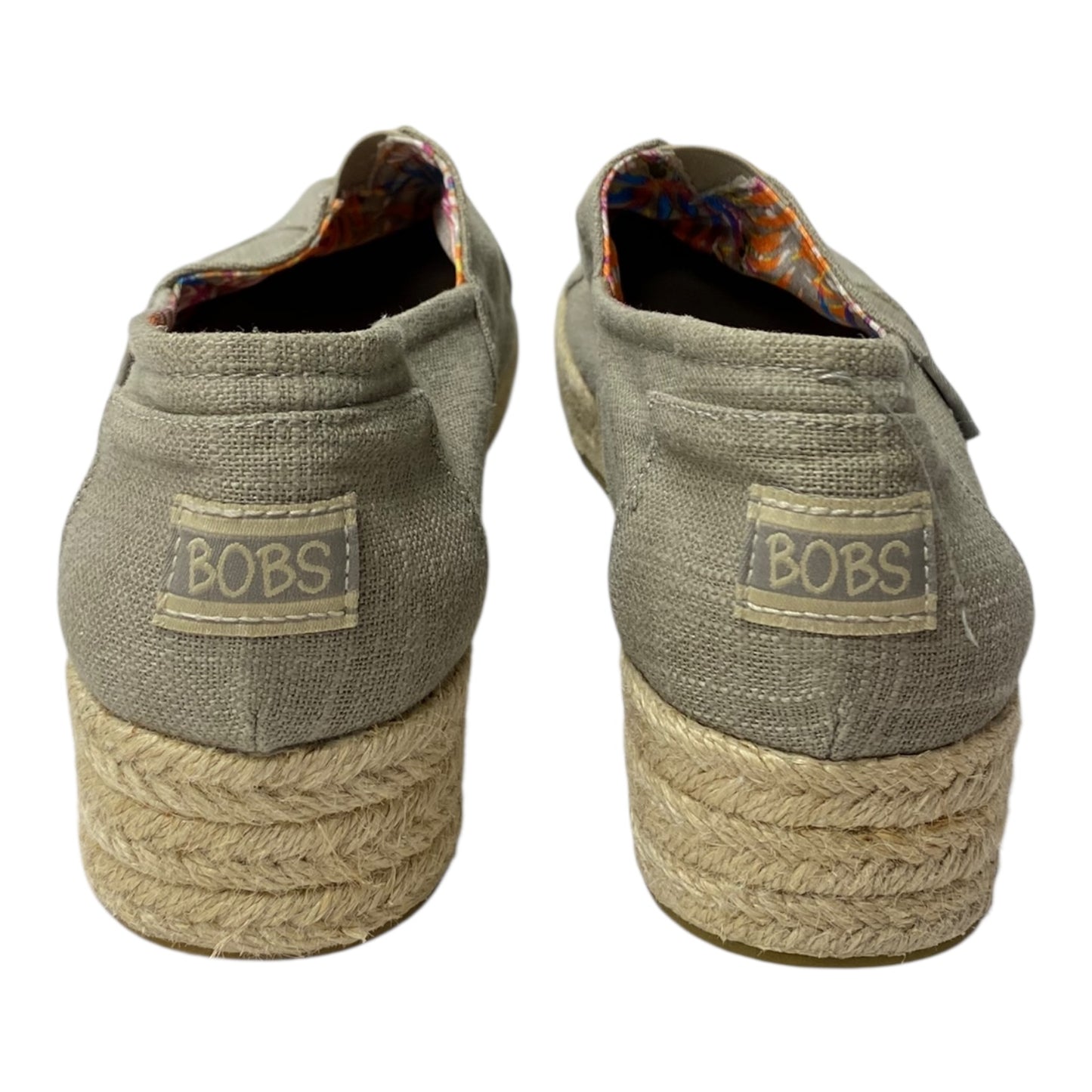 Shoes Flats By Bobs In Grey, Size:9.5
