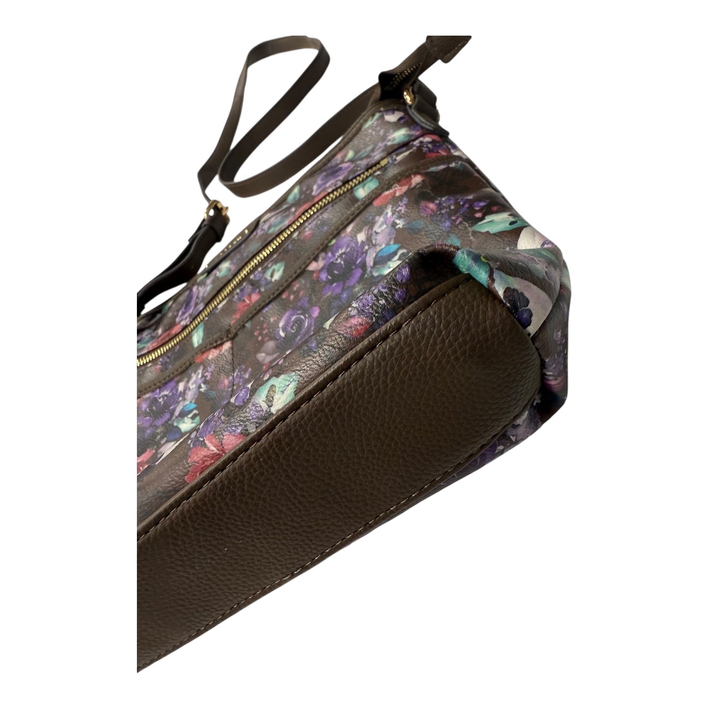 Crossbody By Rosetti In Brown & Purple, Size:Medium