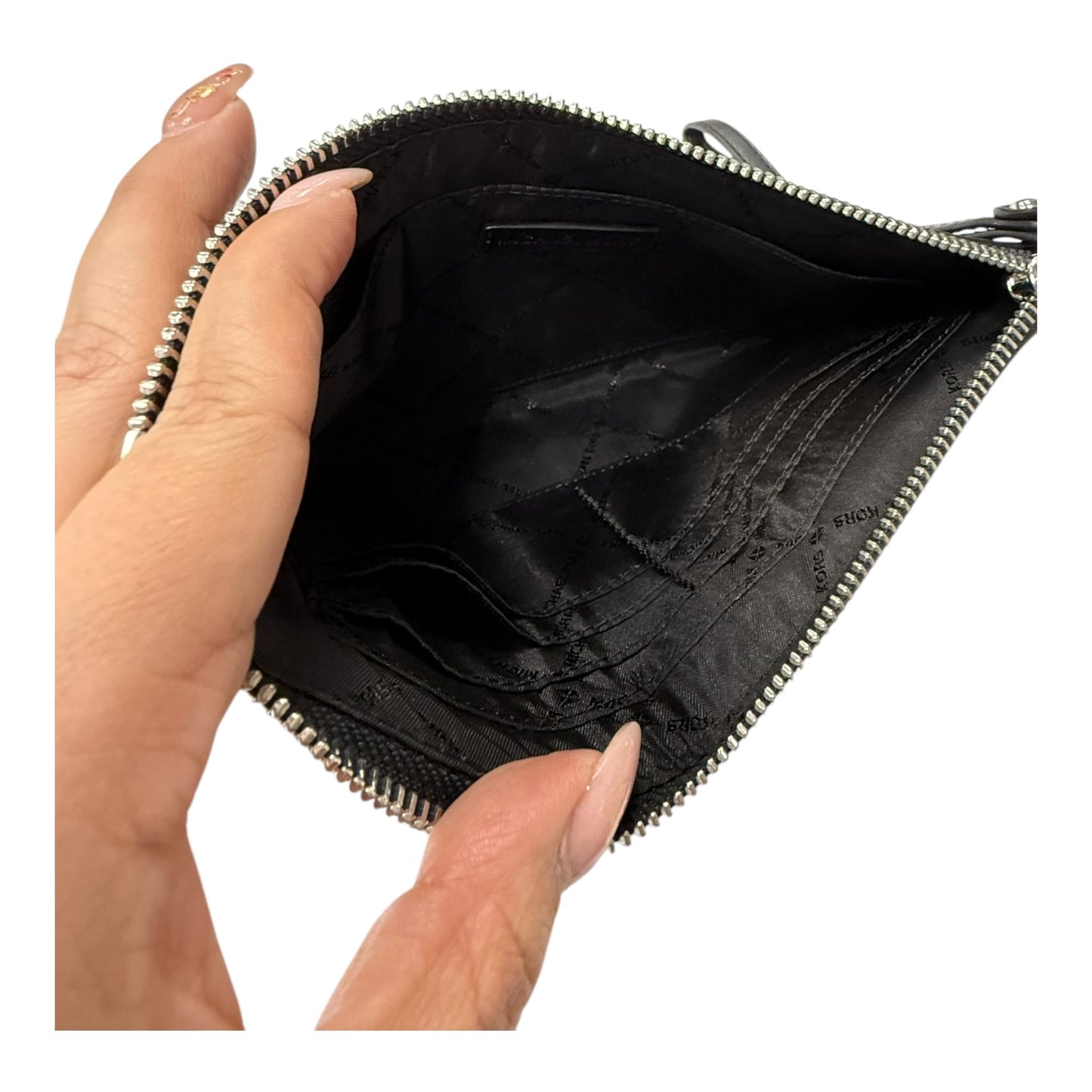 Wristlet Designer By Michael Kors In Black, Size:Large