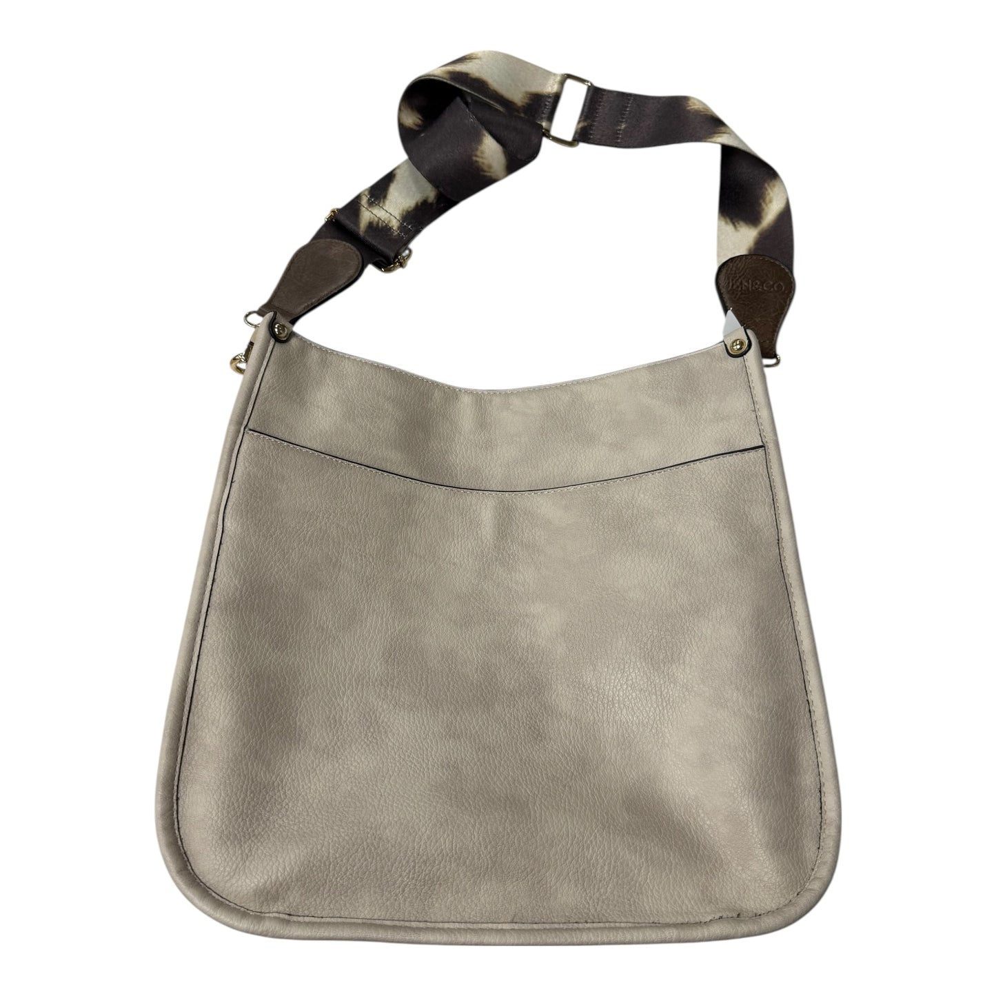 Crossbody By Jen & Co In Cream, Size:Large