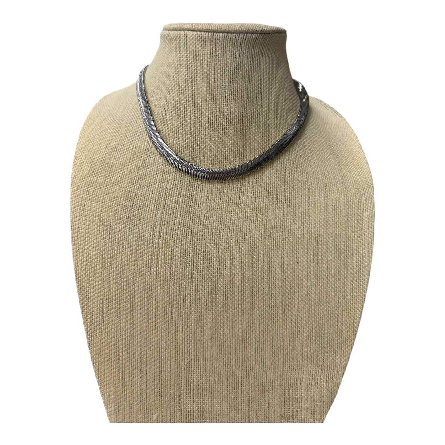 Necklace Statement In Silver