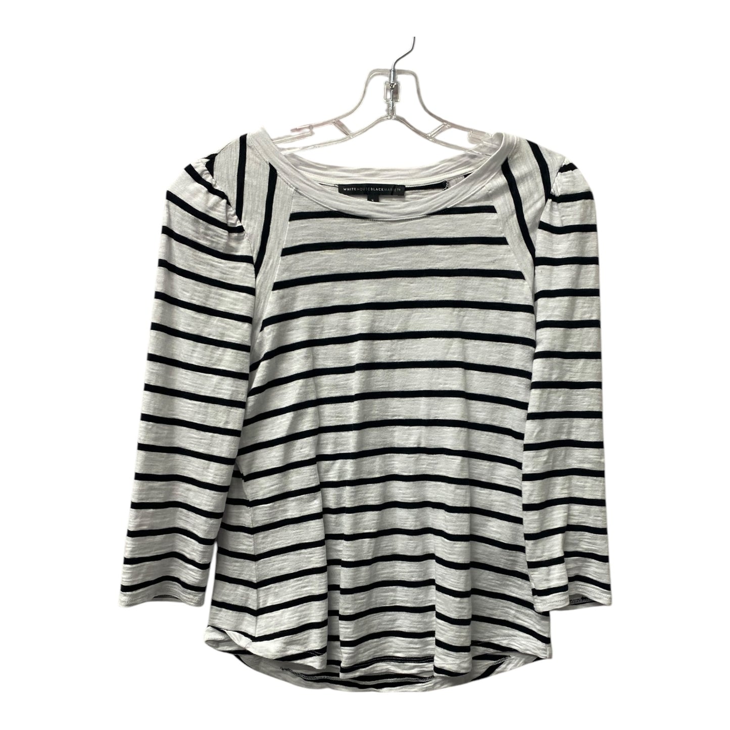 Top Ls By White House Black Market In Black & White, Size:S