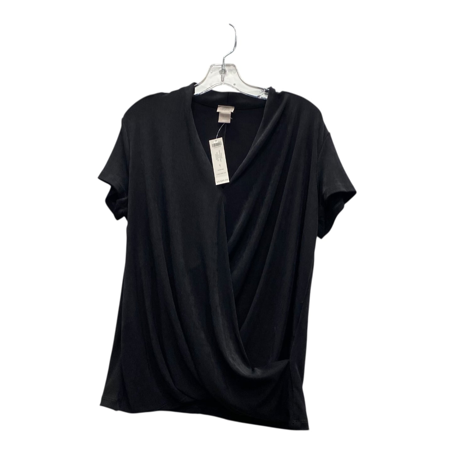Top Ss By Chicos In Black, Size:8