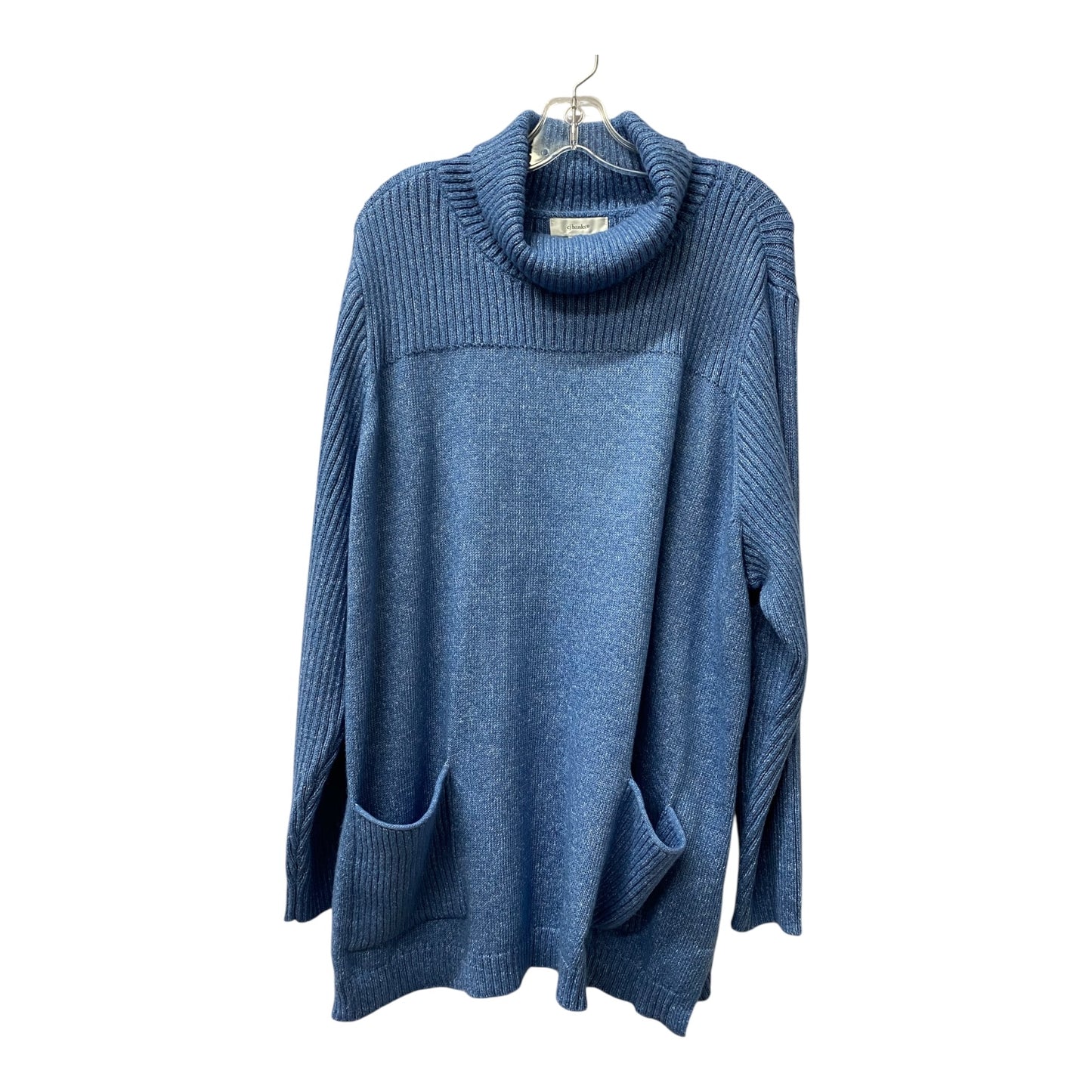 Sweater By Cj Banks In Blue, Size:3X