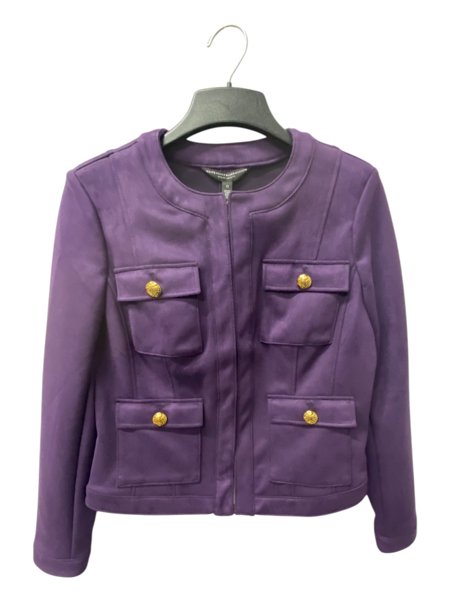 Blazer By White House Black Market In Purple, Size:L