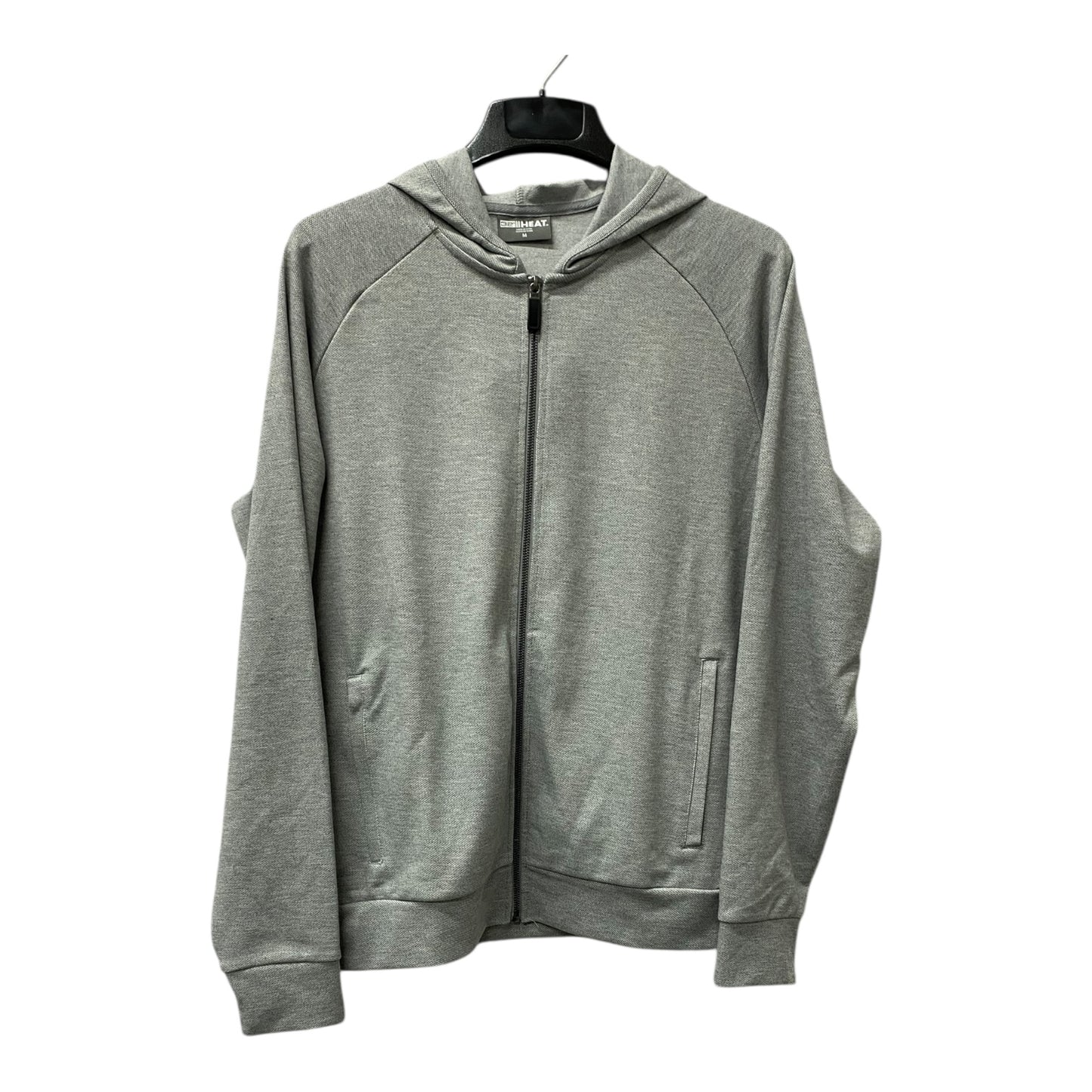 Athletic Jacket By 32 Degrees In Grey, Size:M