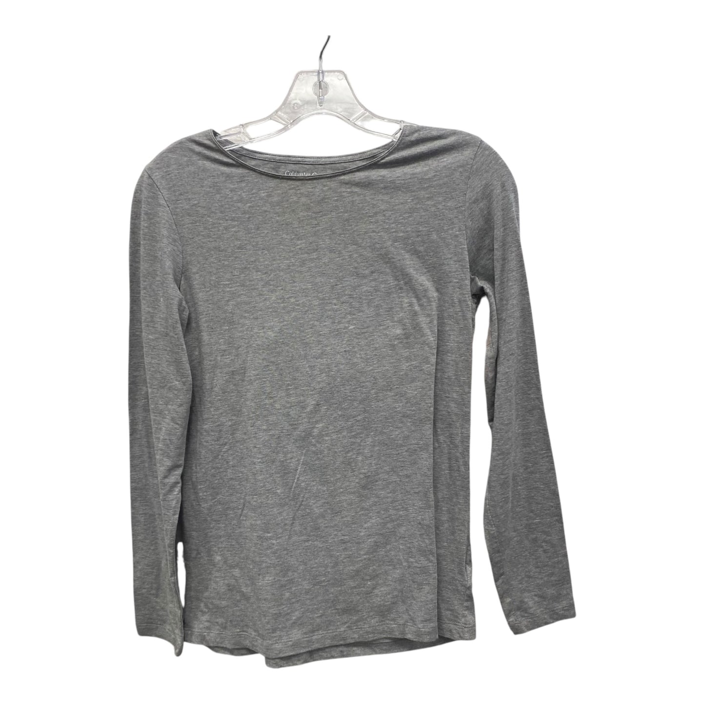 Top Ls Basic By Coldwater Creek In Grey, Size:Xs