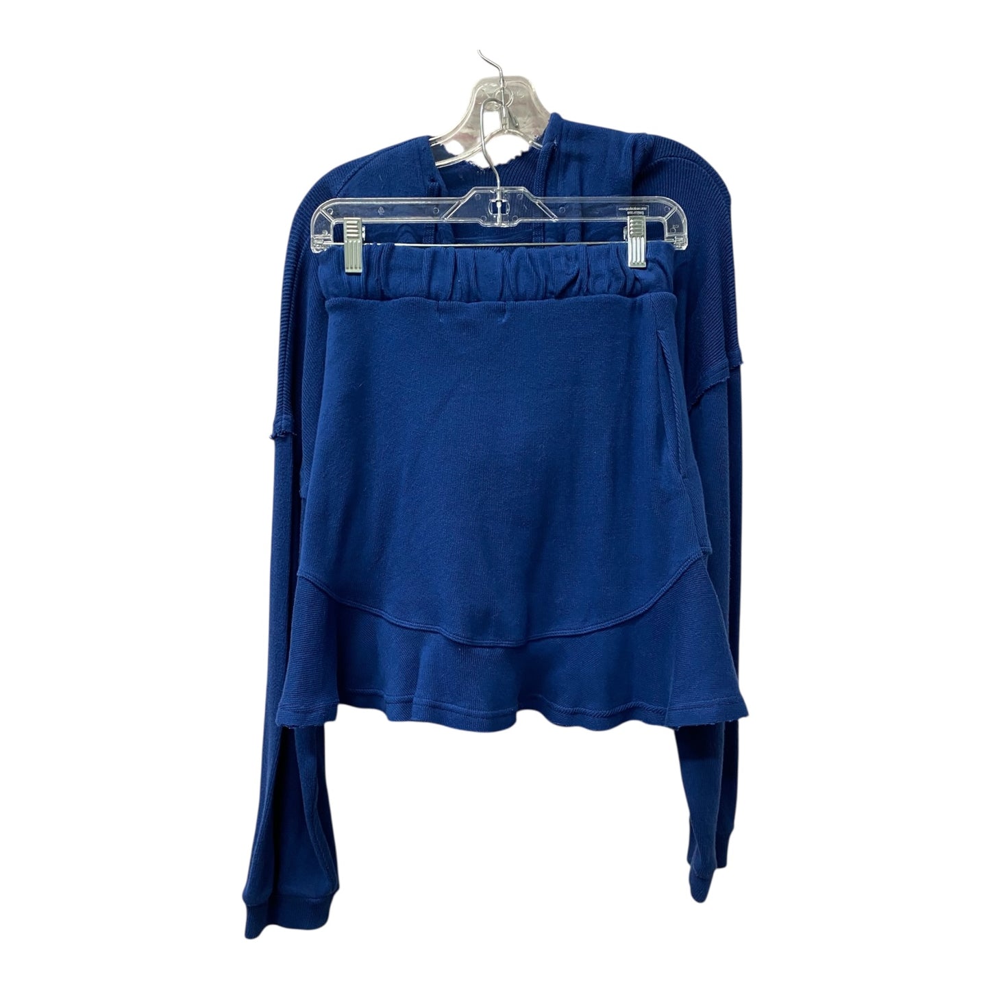 Skirt Suit 2Pc By Free People In Blue, Size:Xs