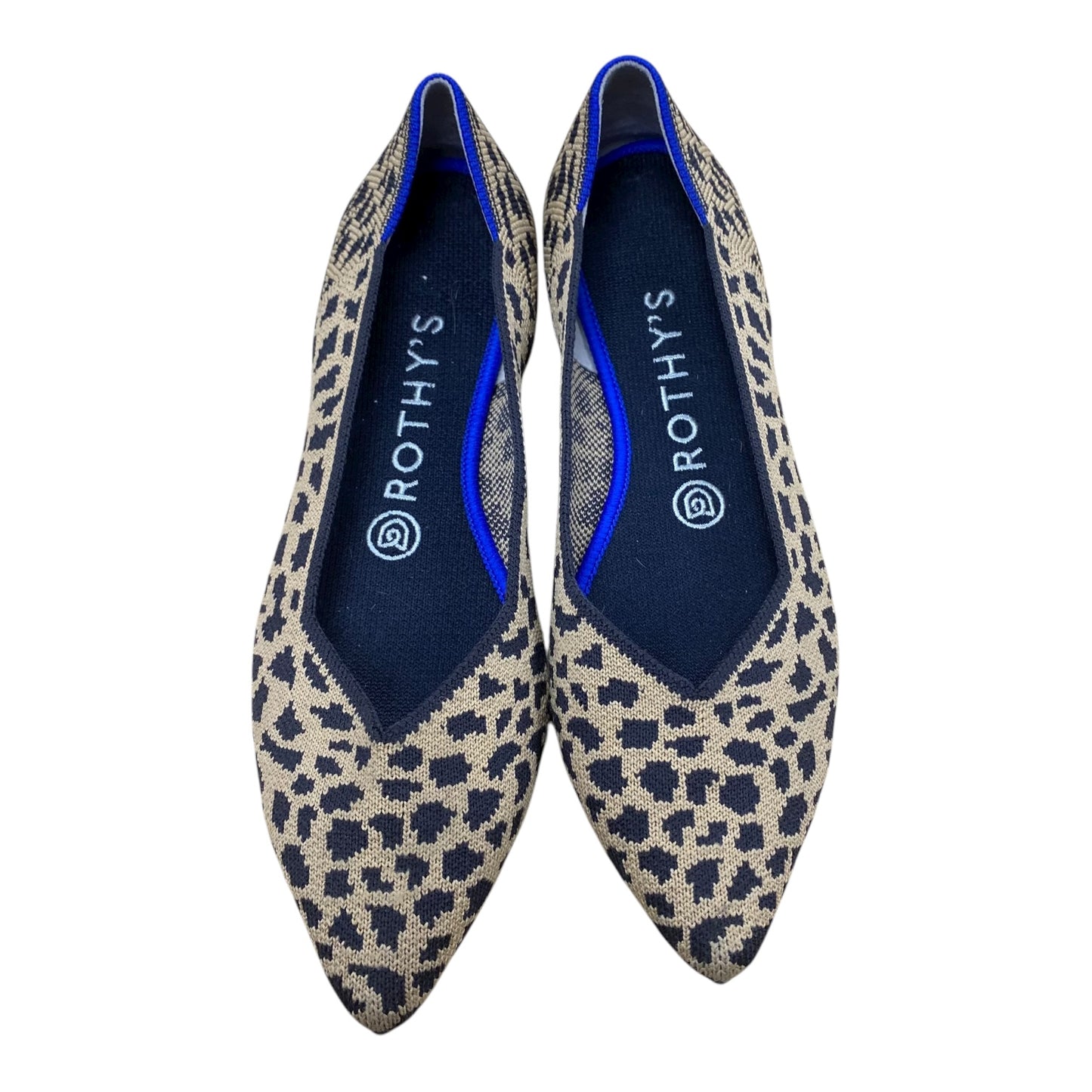 Shoes Flats By Rothys In Animal Print, Size:7.5