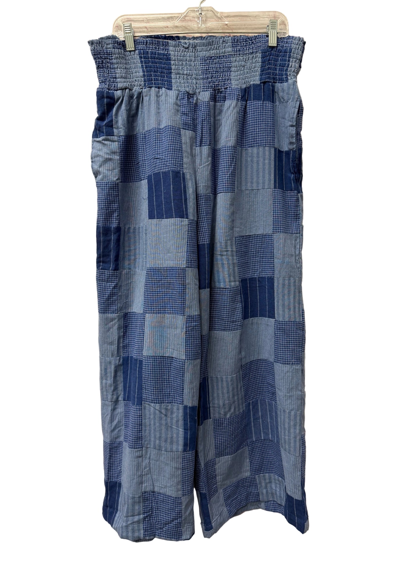 Pants Lounge By Earthbound In Blue, Size: 12