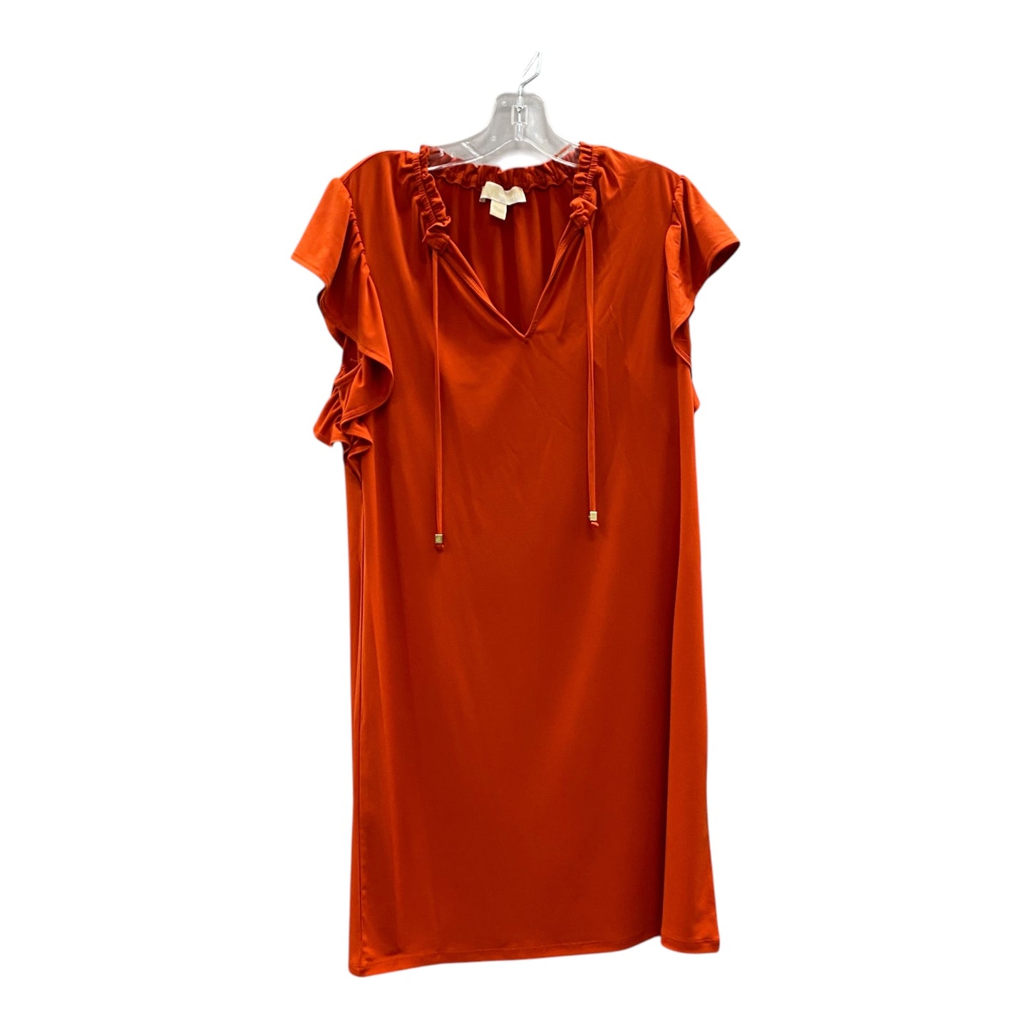 Dress Casual Short By Michael By Michael Kors In Orange, Size:M