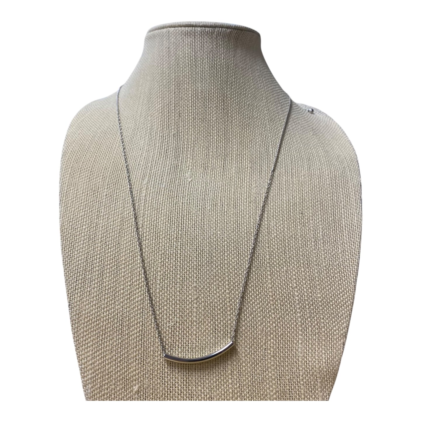 Necklace Other In Silver