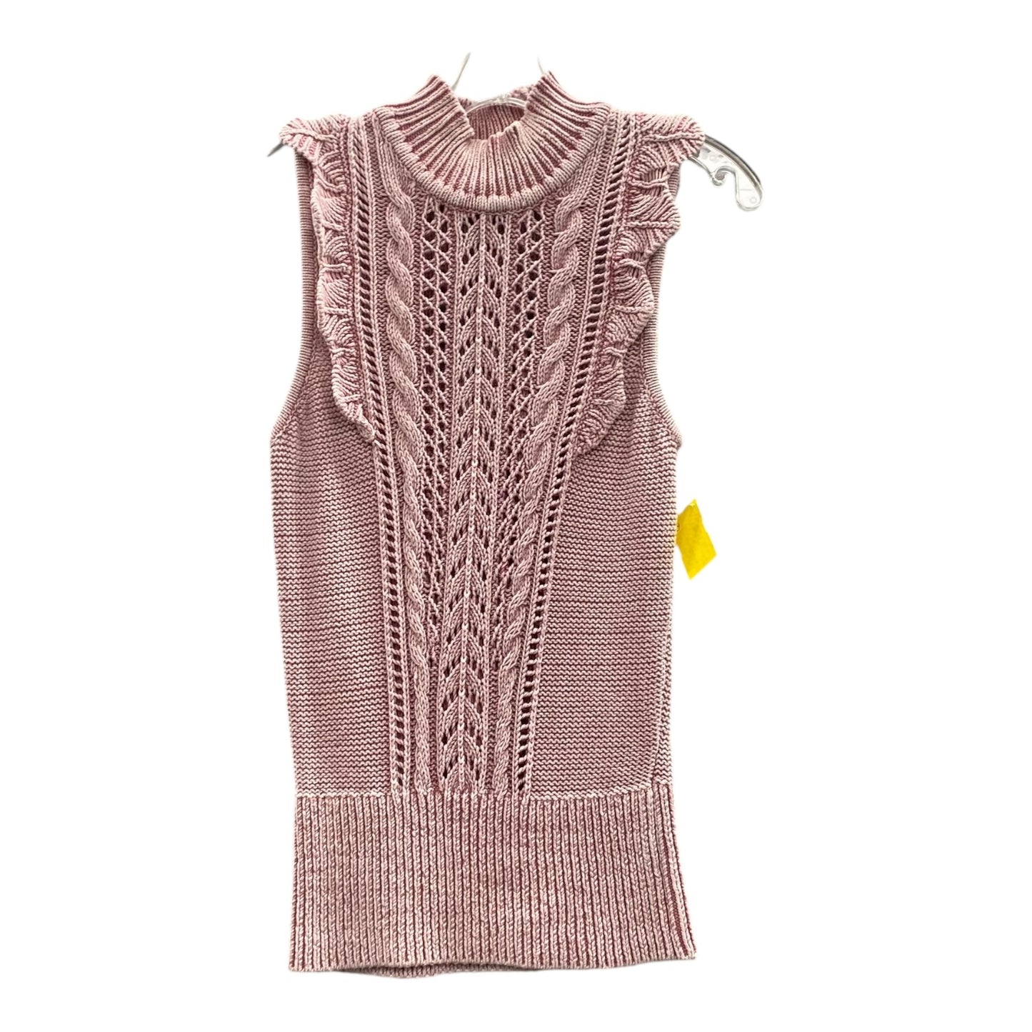 Vest Sweater By White House Black Market In Pink, Size:S