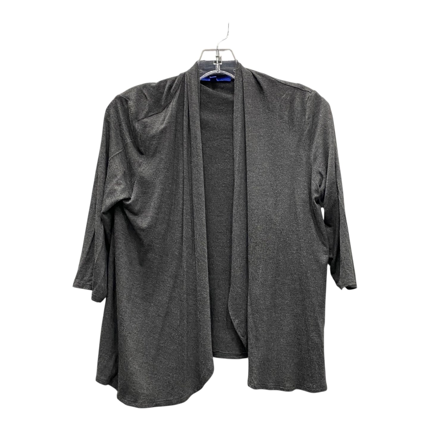 Cardigan By Apt 9 In Grey, Size:Lp
